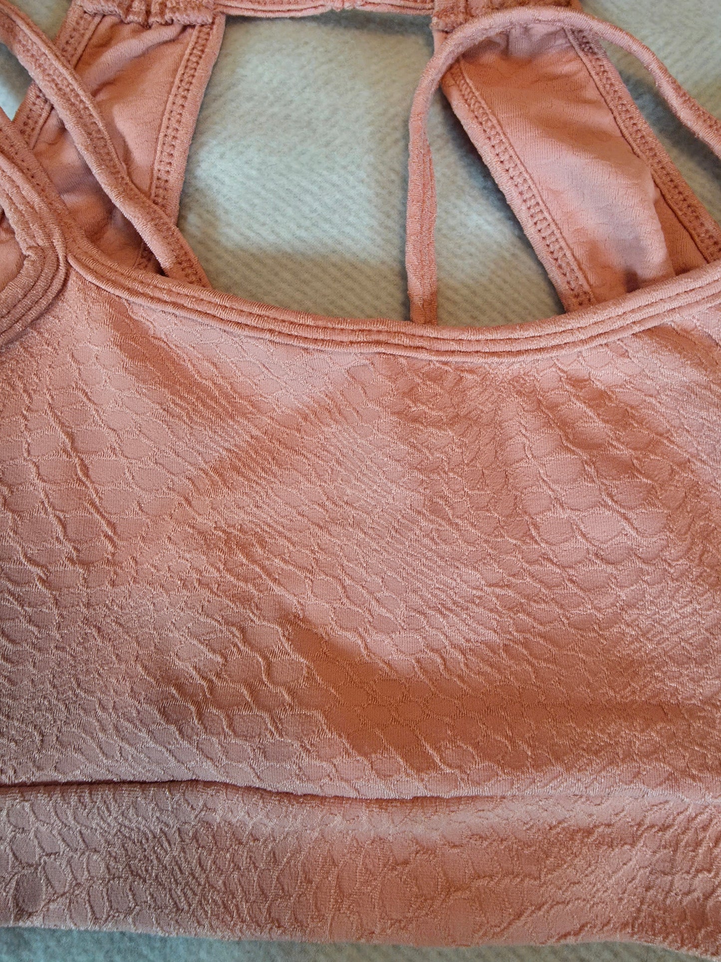 Paw Drazzel Boutique Women's Athletic Wear, Two-Piece, Short-Leg, Sports Bra, High Waist, Scrunch Booty, Jacquard Loom, Workout Set