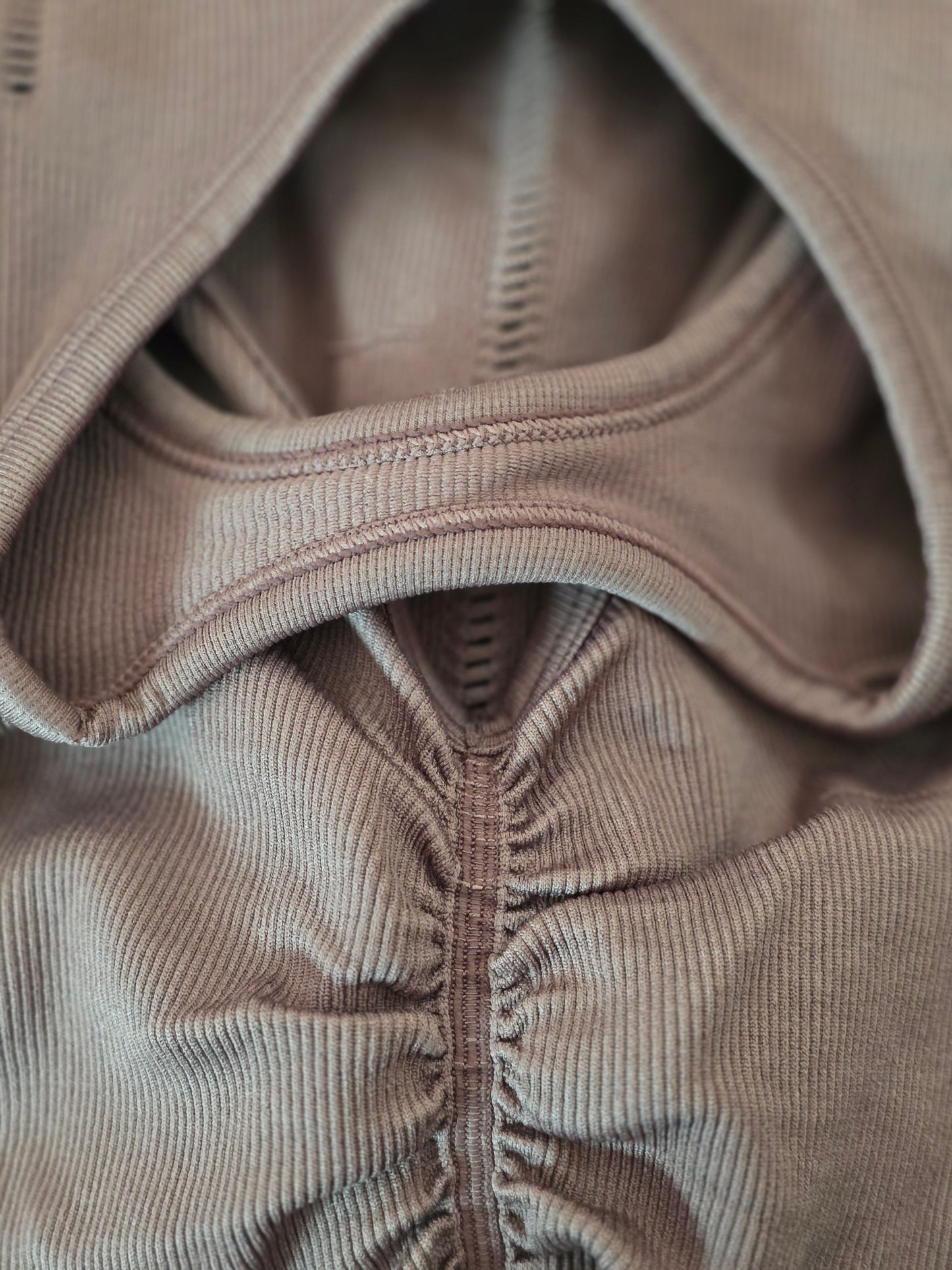 Paw Drazzel Boutique Women's Athletic Wear, Short-Leg, Strap Back, Long Sleeve, Front Mesh Strip, Scrunch Booty, Workout Suit