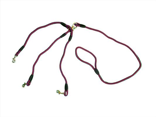 Paw Drazzel Boutique Pet's Adjustable, Functional, Three Line Leash