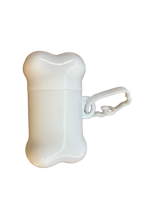 Paw Drazzel Boutique Pet's Portable, Bone Waste Dispenser with Bags
