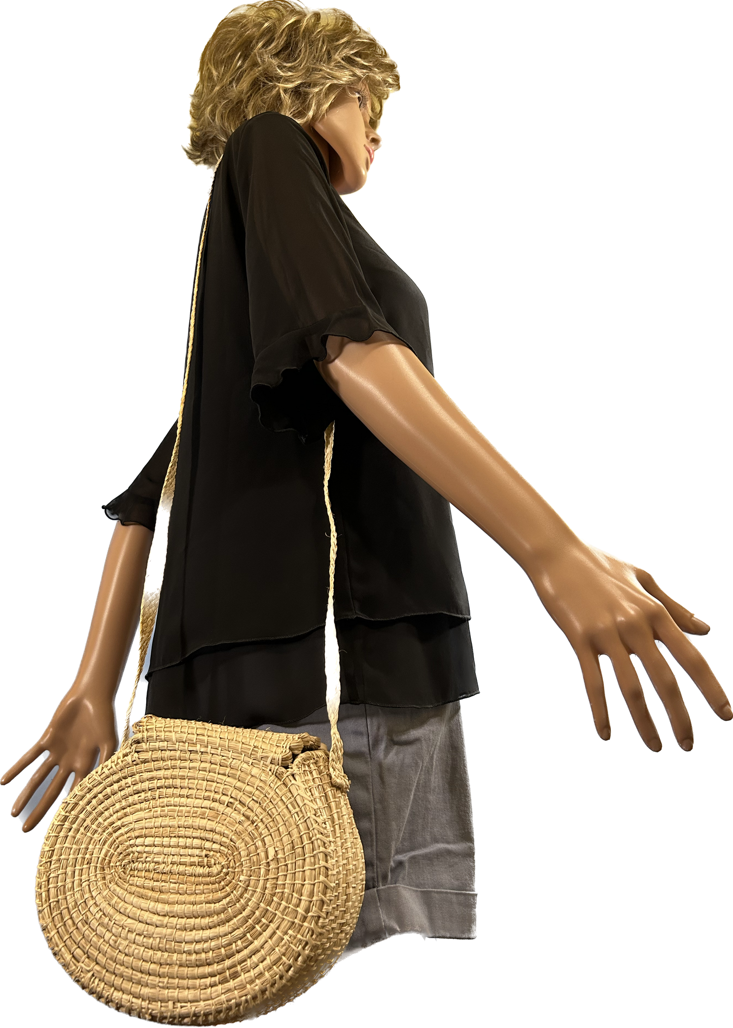 Paw Drazzel Boutique Women's, Stylish, Handmade, Versatile Straw Bag