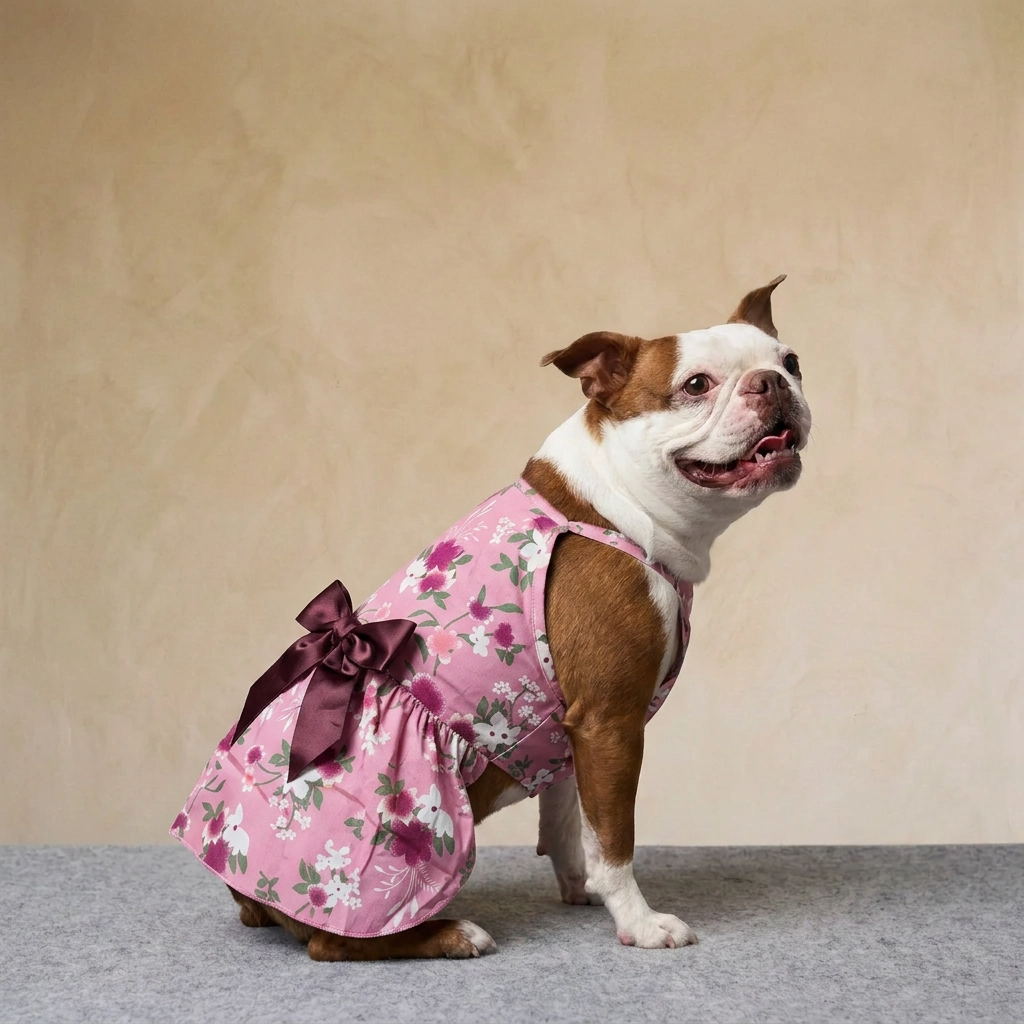 Paw Drazzel Boutique Pet's Washable, Soft, Multicolor, Lightweight, Summer Pet Sundress