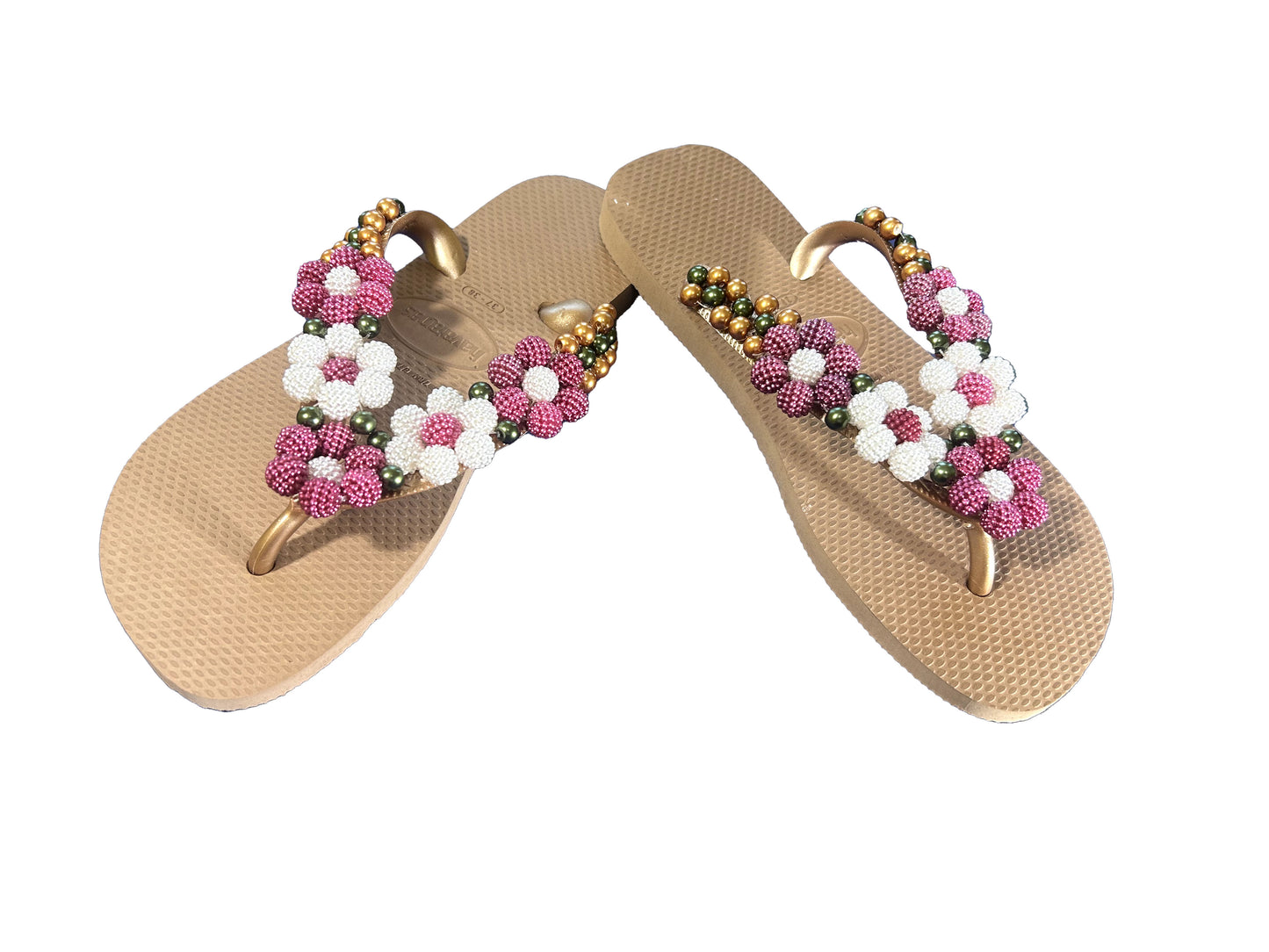 Paw Drazzel Boutique Women's Summer Wear, Handmade, Beaded Sandals