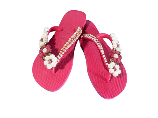 Paw Drazzel Boutique Women's Summer Wear, Handmade, Beaded Sandals