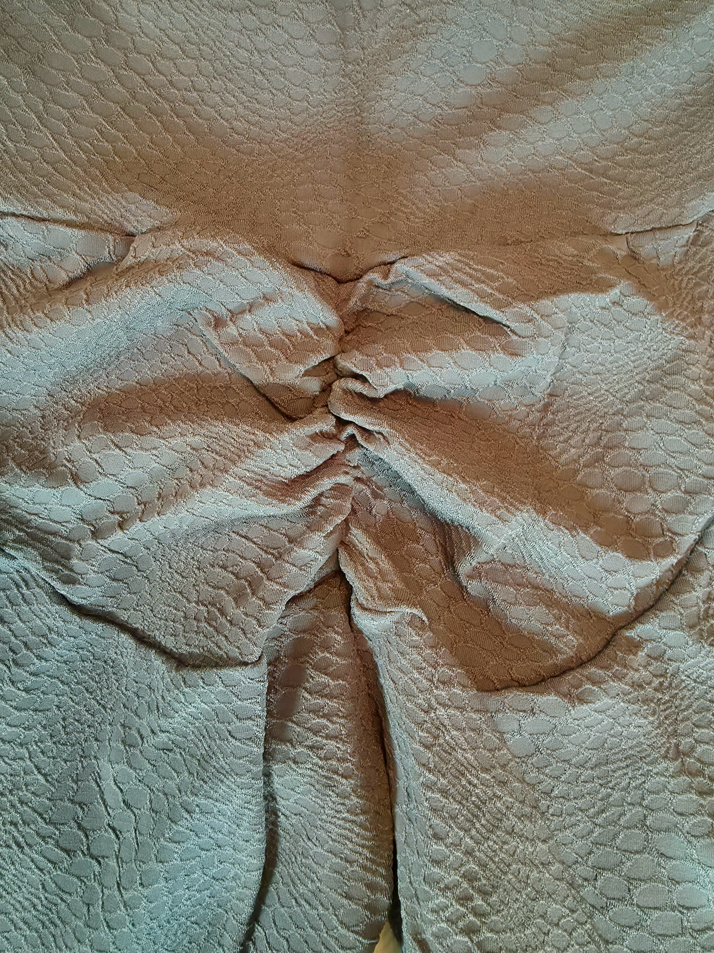 Paw Drazzel Boutique Women's Athletic Wear, Two-Piece, Short-Leg, Sports Bra, High Waist, Scrunch Booty, Jacquard Loom, Workout Set