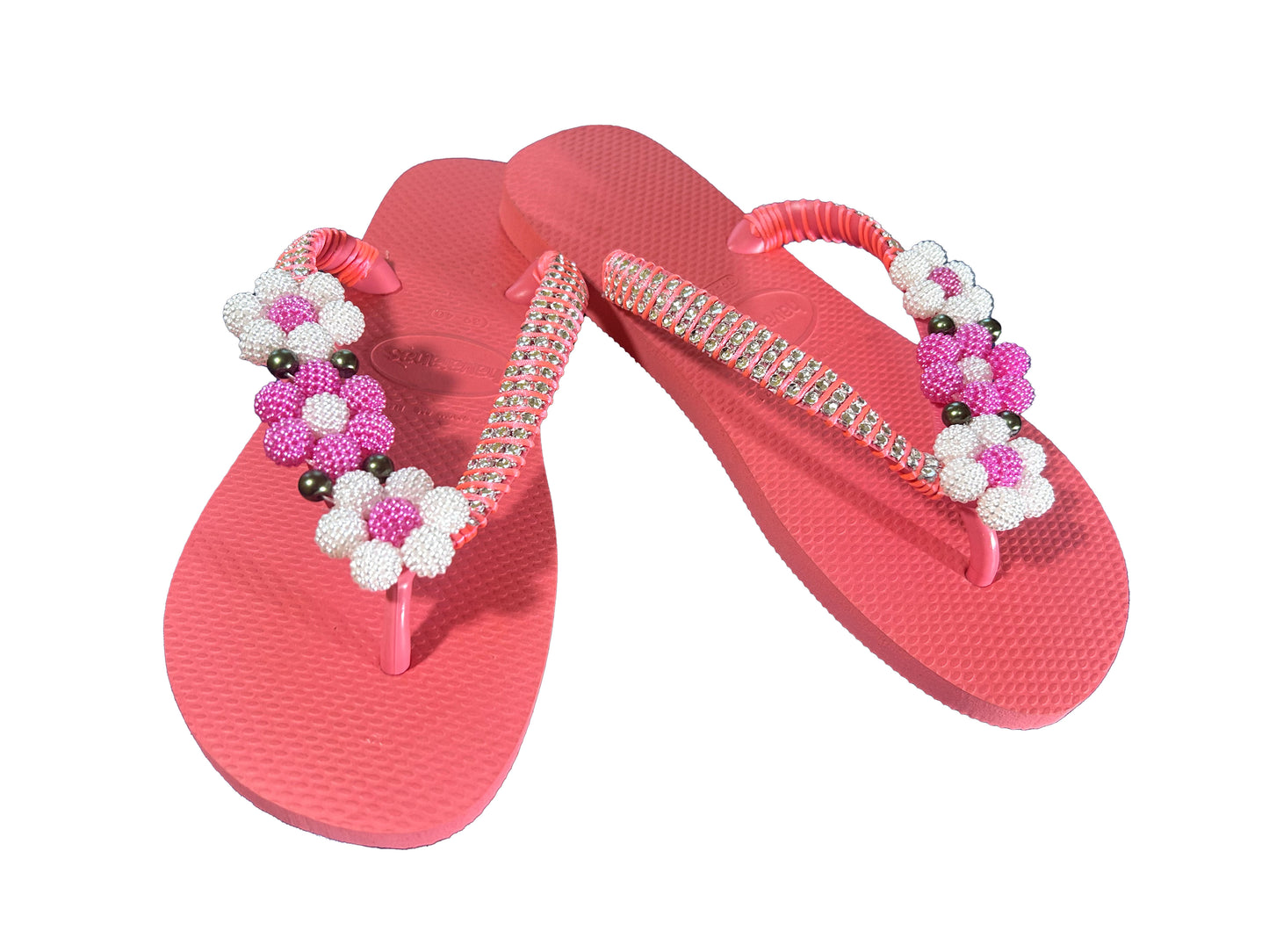 Paw Drazzel Boutique Women's Summer Wear, Handmade, Beaded Sandals