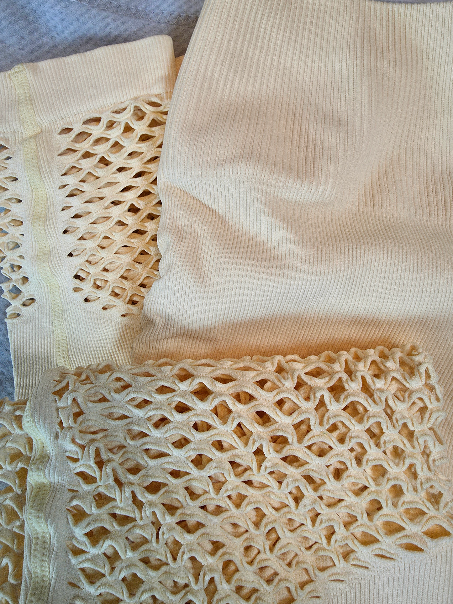 Paw Drazzel Boutique Women's Athletic Wear, Two-Piece, Long-Leg, Sports Bra, High Waist, Scrunch Booty, Mesh Panel, Workout Set