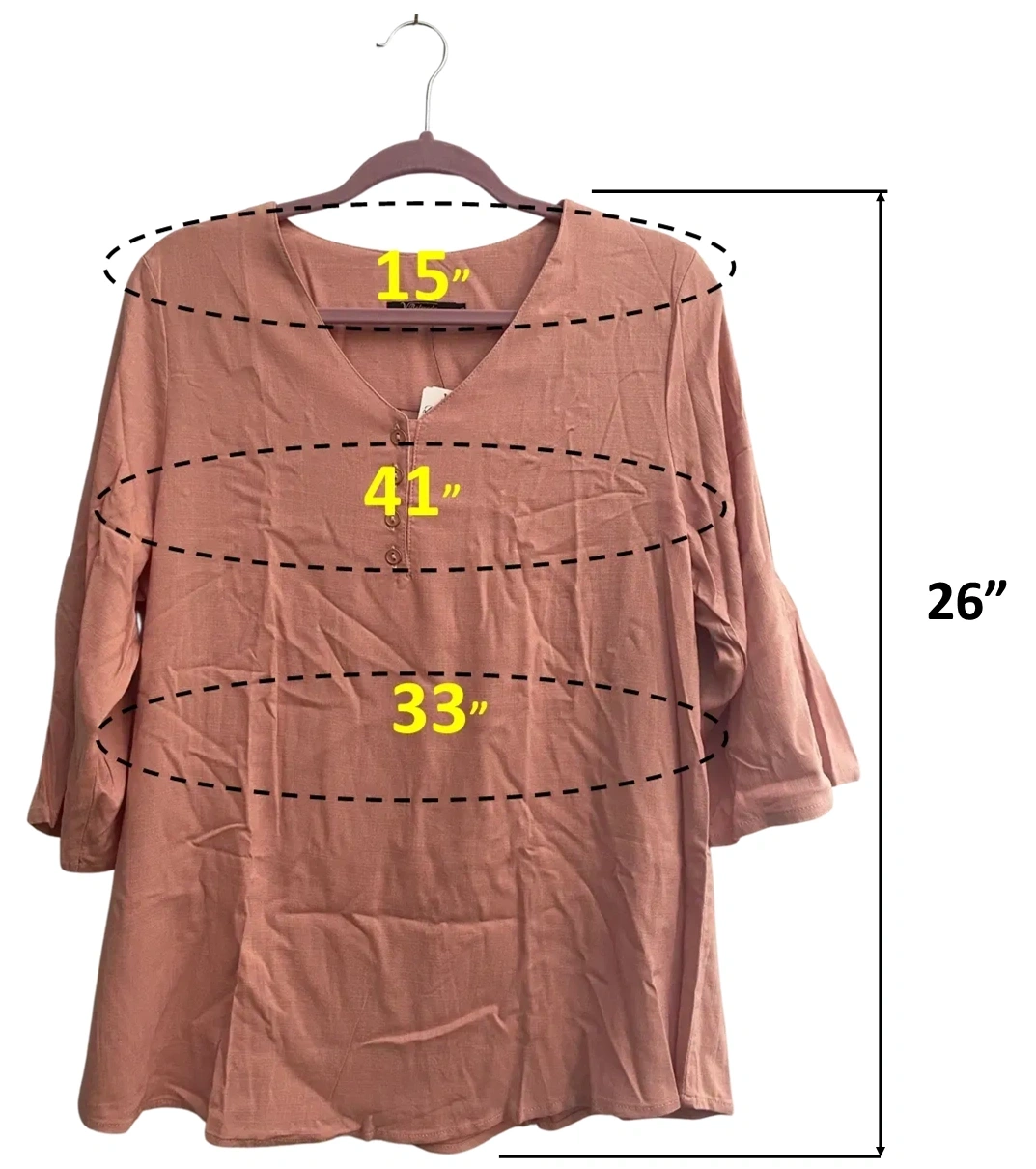 Size 14 blouse, quarter sleeve.