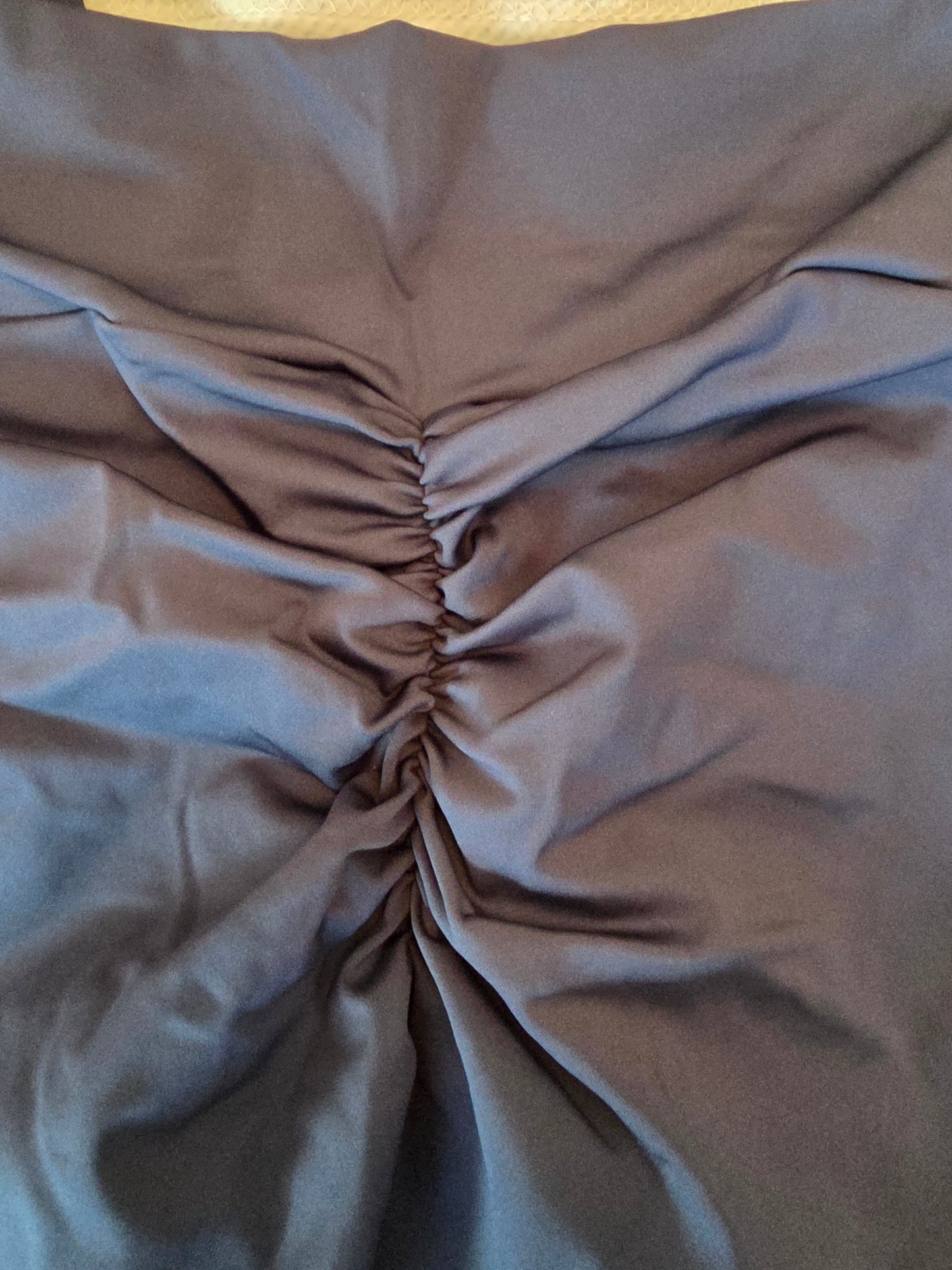 Paw Drazzel Boutique Women's Athletic Wear, Two-Piece, Long-Leg, Over-One-Shoulder Sports Bra, High Waist, Scrunch Booty, Sheer Paneled, Lycra Workout Set