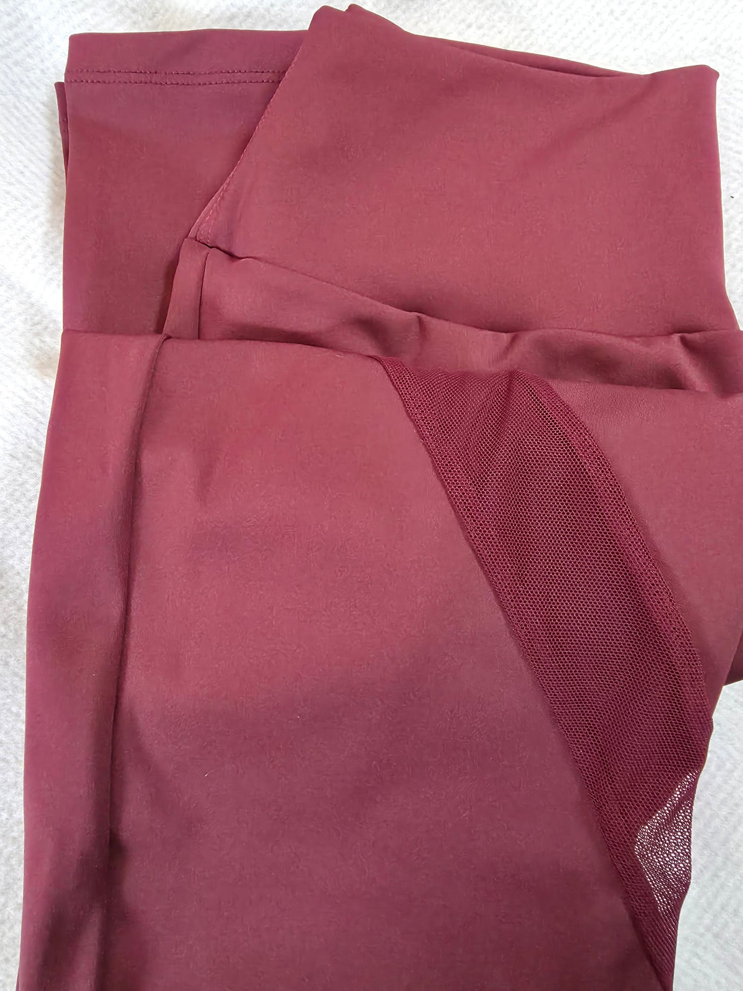 Paw Drazzel Boutique Women's Athletic Wear, Two-Piece, Long-Leg, Over-One-Shoulder Sports Bra, High Waist, Scrunch Booty, Sheer Paneled, Lycra Workout Set