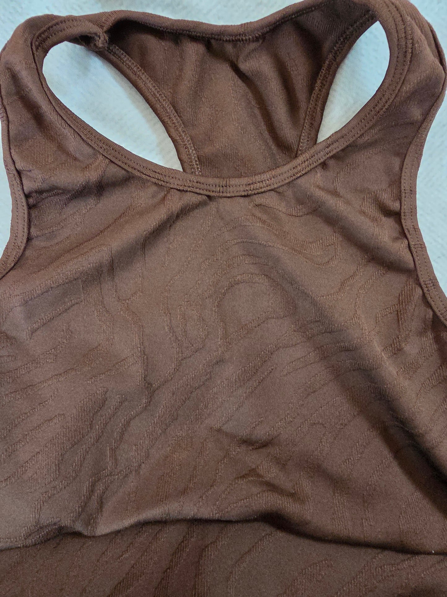 Paw Drazzel Boutique Women's Athletic Wear, Two-Piece, Long-Leg, Sports Bra, High Waist, Scrunch Booty, Zebra Ridge Texture, Workout Set