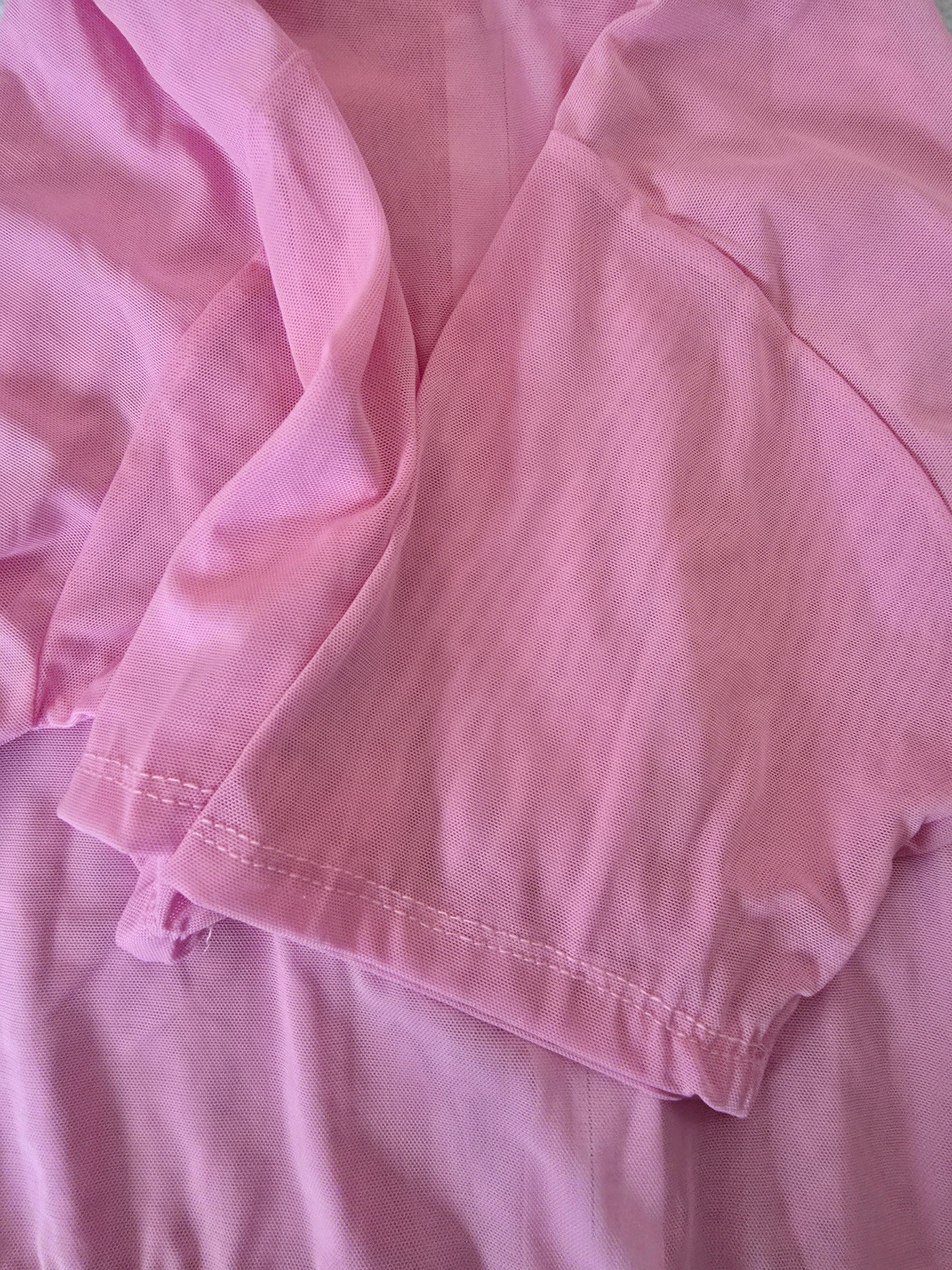 Paw Drazzel Boutique Women's Athletic Wear, Quarter Sleeve, Waist High, Full Length Zipper, Sheer Hooded Workout Jacket