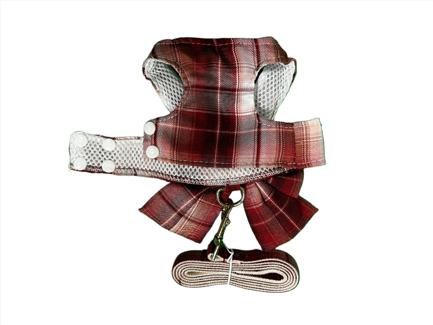 Paw Drazzel Boutique Pet's Washable, Heavy Duty, Pet Bow Harness