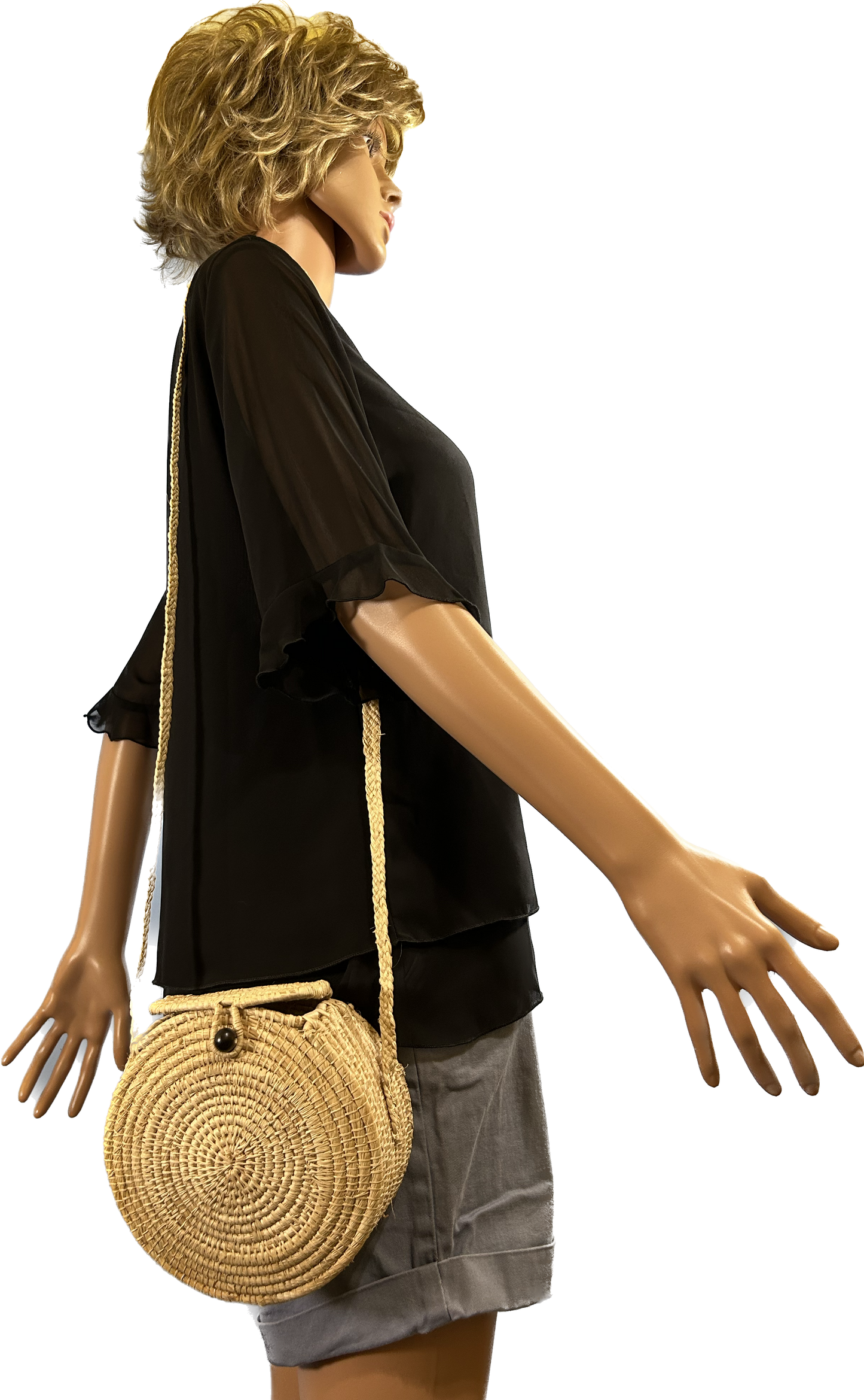 Paw Drazzel Boutique Women's, Stylish, Handmade, Versatile Straw Bag