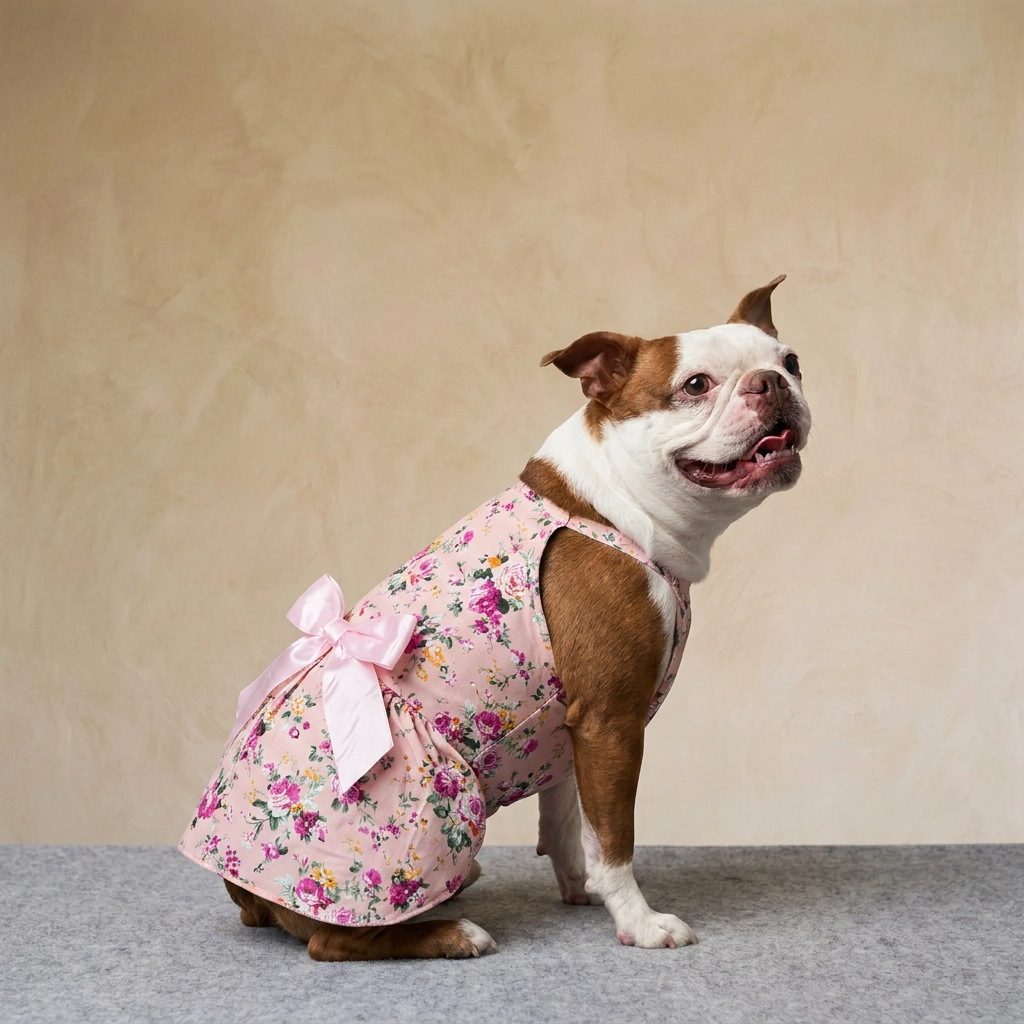 Paw Drazzel Boutique Pet's Washable, Soft, Multicolor, Lightweight, Summer Pet Sundress