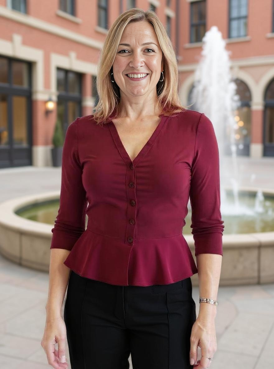 Paw Drazzel Boutique Women's High-Waisted, Wide-Leg Cut, Utility Dress Pants