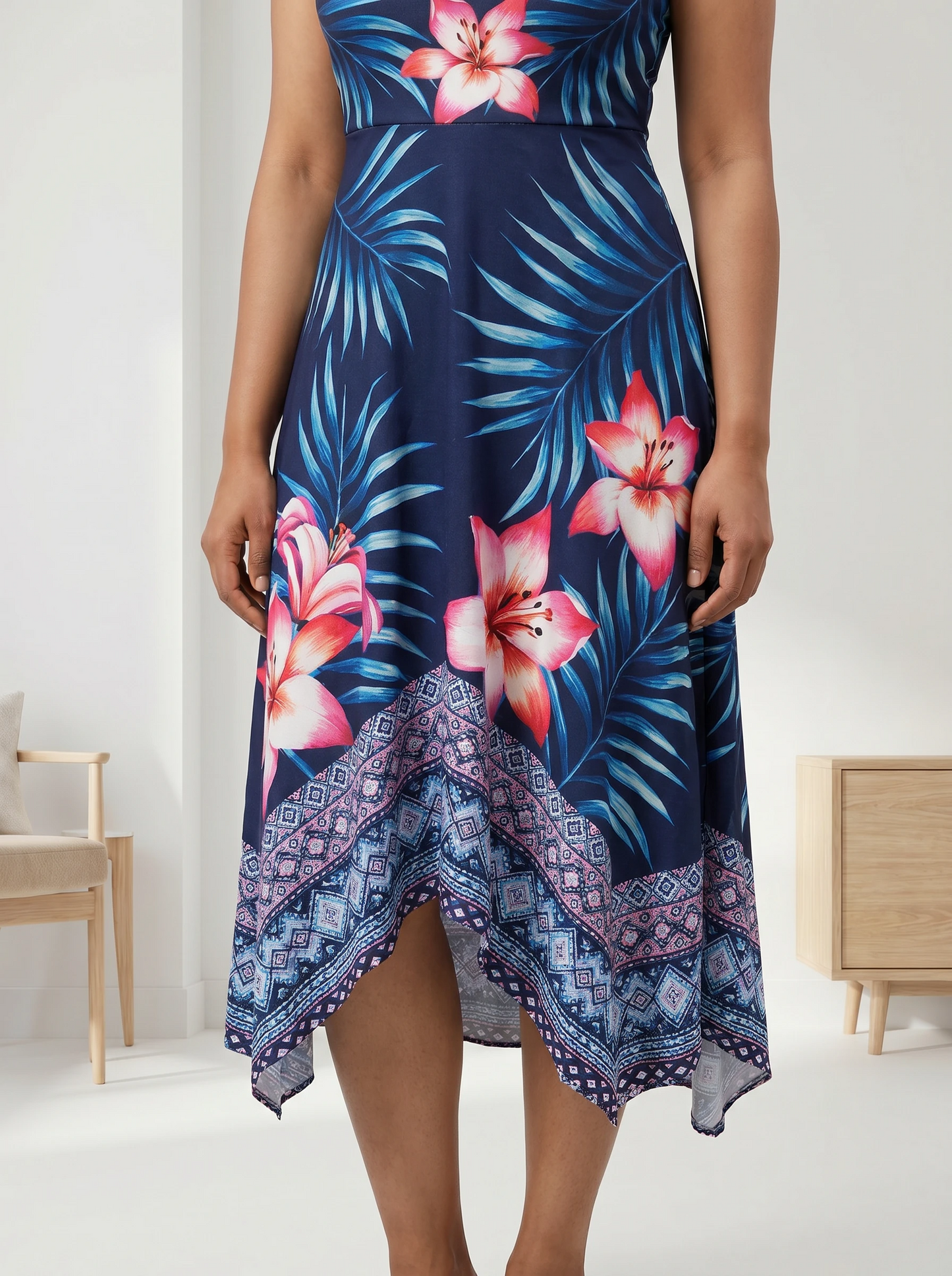 Paw Drazzel Boutique Women's Casualwear, Open Shoulder, Sleeveless, Plunging Neck, Spaghetti Strap Maxi Dress