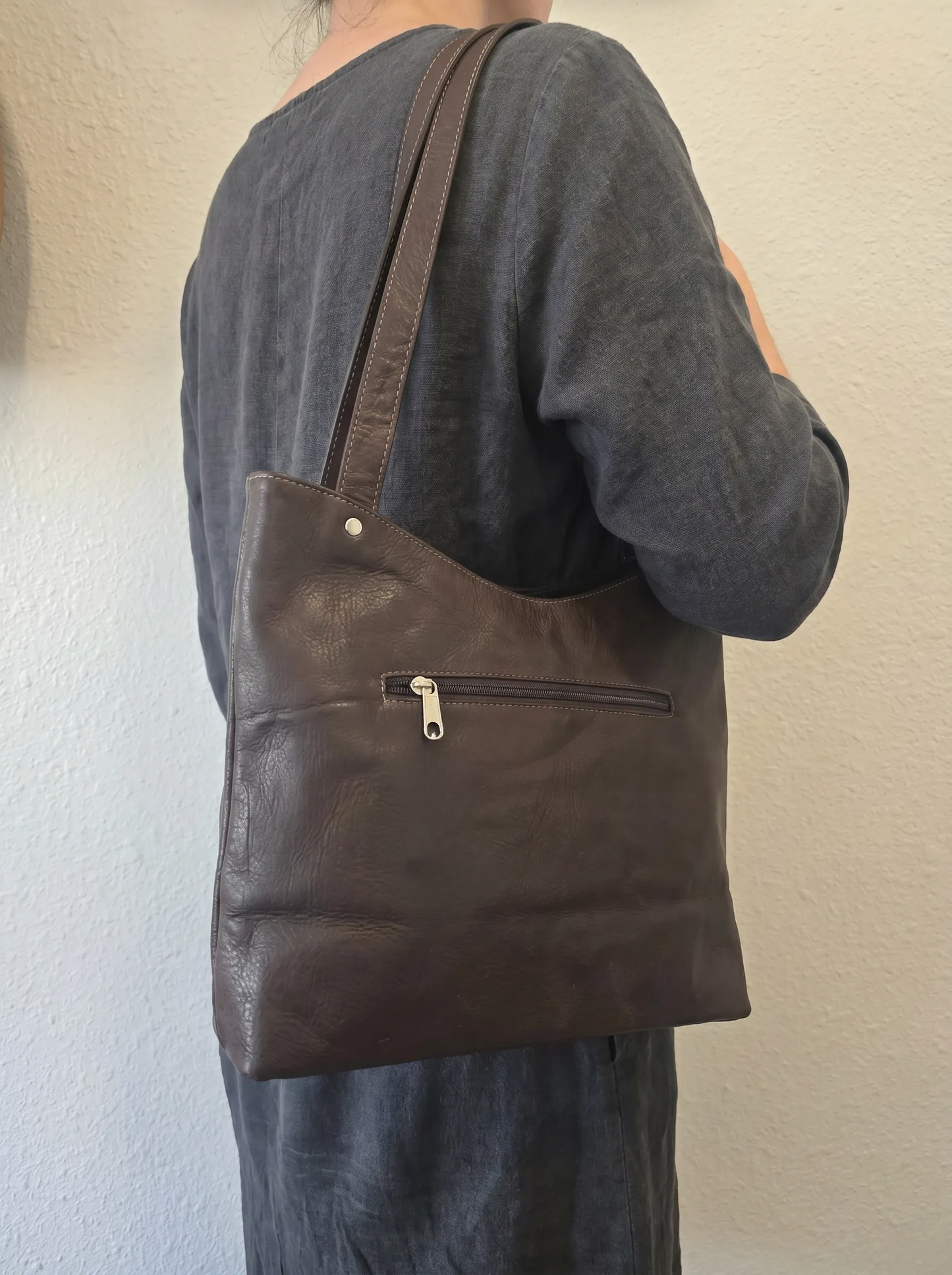 Paw Drazzel Boutique Women Versatile, Inside Pockets, Lined Interior, Embossed Front Panel Leather Totes