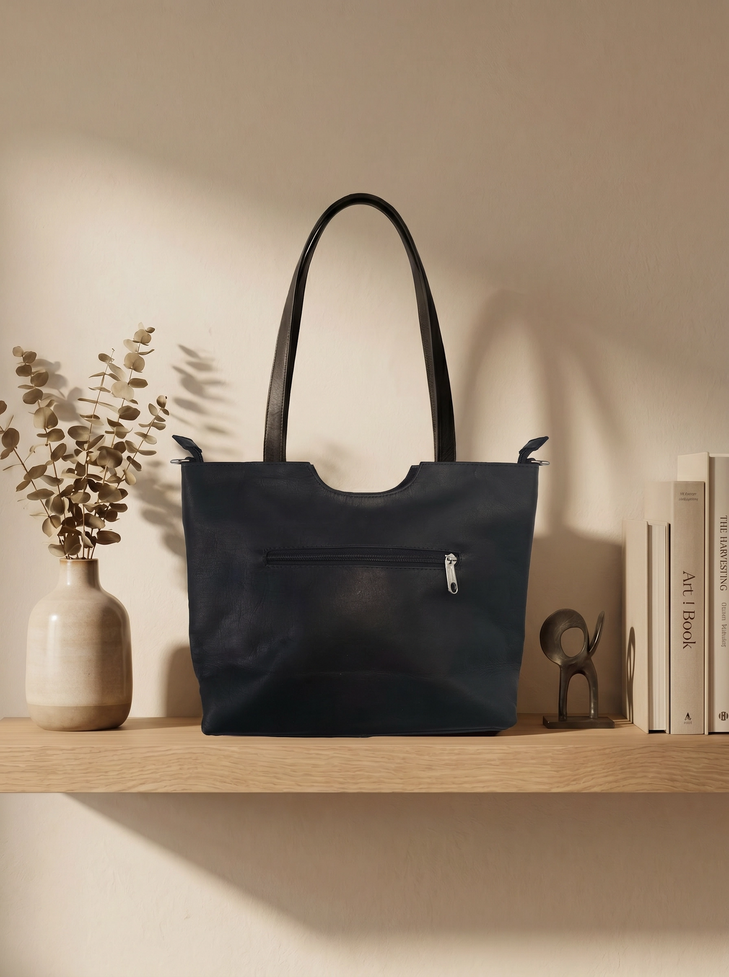 Paw Drazzel Boutique Women Versatile, Inside Pockets, Lined Interior, Smooth Panels Leather Totes