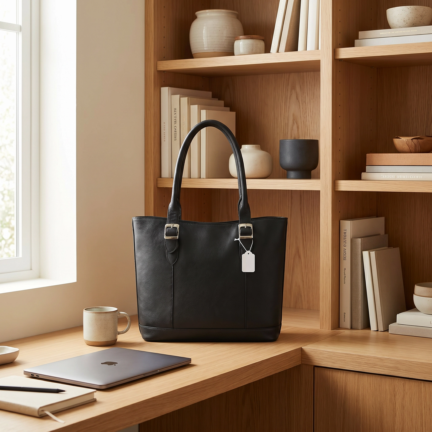 Paw Drazzel Boutique Women Versatile, Inside Pockets, Lined Interior, Smooth Panels Leather Totes
