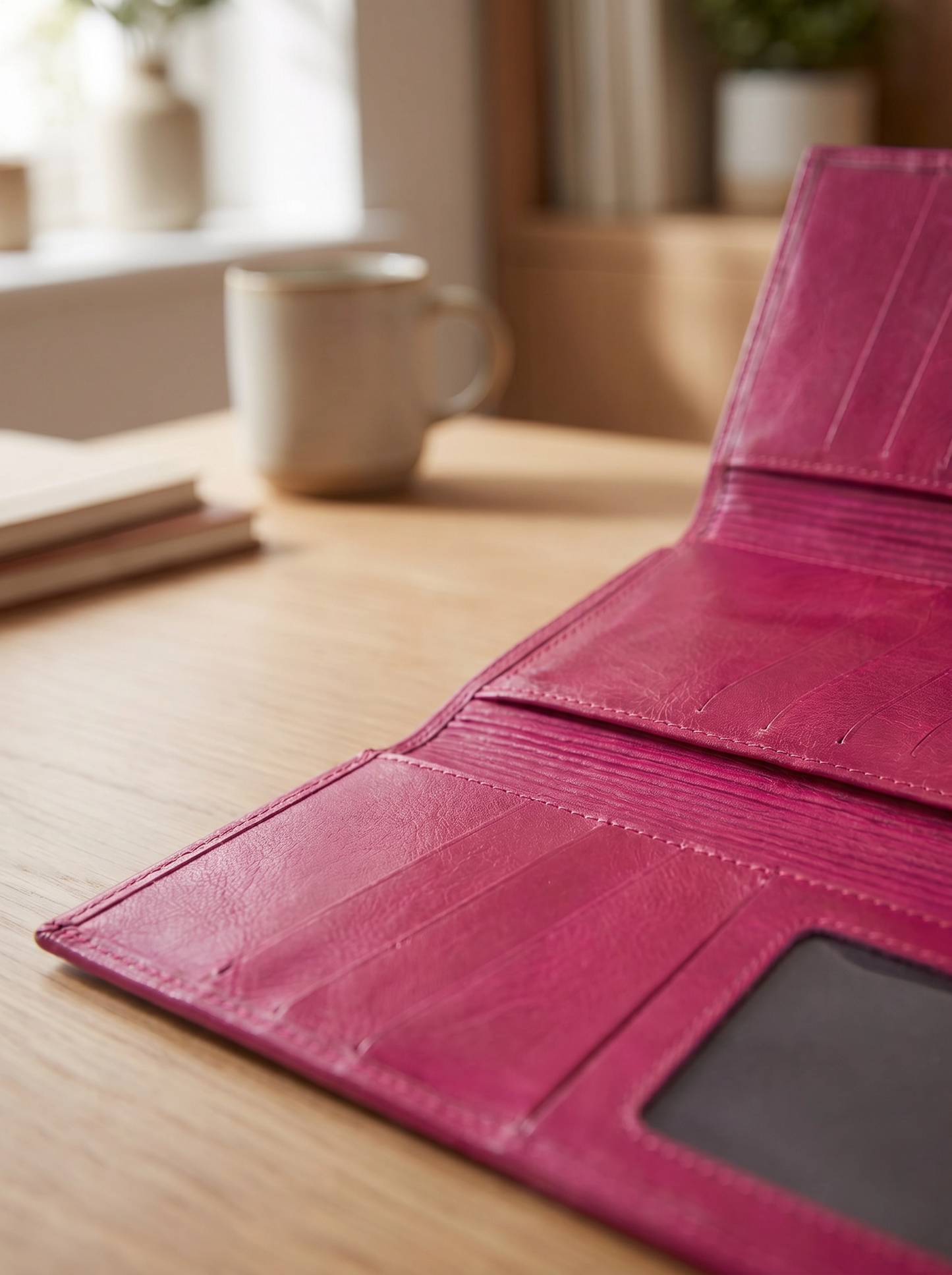 Paw Drazzel Boutique Women Versatile, Artisanal Aesthetic, Bright Leather Colors, Secure Closure, Optimized Interior Layout, Tapestry, Tri-Fold Wallet