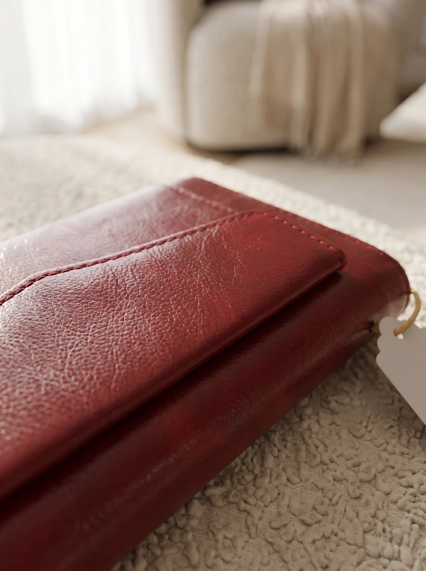 Paw Drazzel Boutique Women Versatile, Artisanal Aesthetic, Bright Leather Colors, Secure Closure, Optimized Interior Layout, Tapestry, Tri-Fold Wallet
