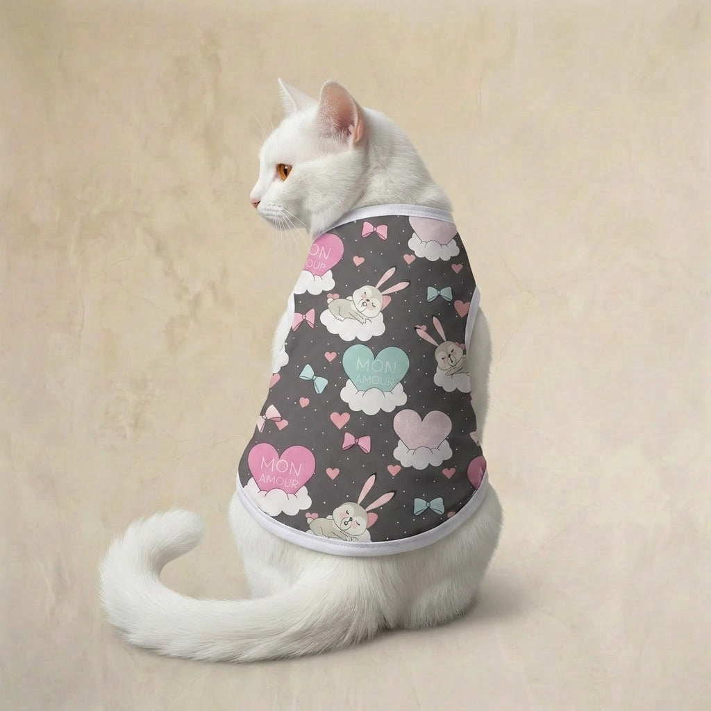 Paw Drazzel Boutique Pet's Stretchable, Printed Small Shirts
