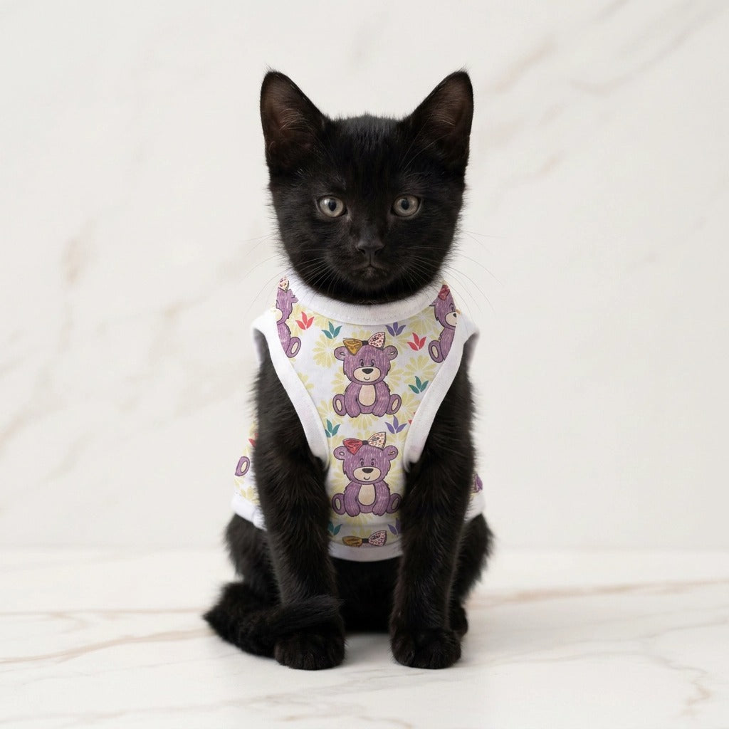 Paw Drazzel Boutique Pet's Stretchable, Printed Small Shirts