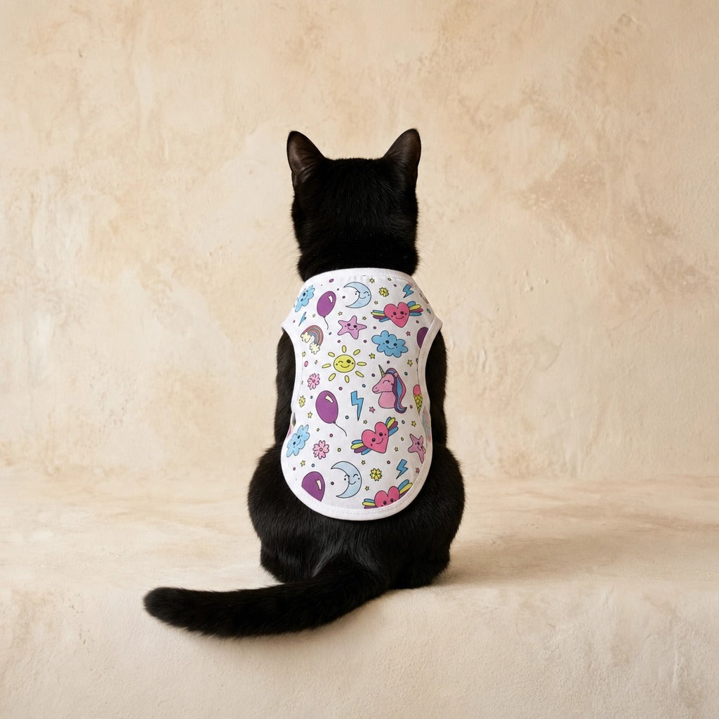 Paw Drazzel Boutique Pet's Stretchable, Printed Small Shirts