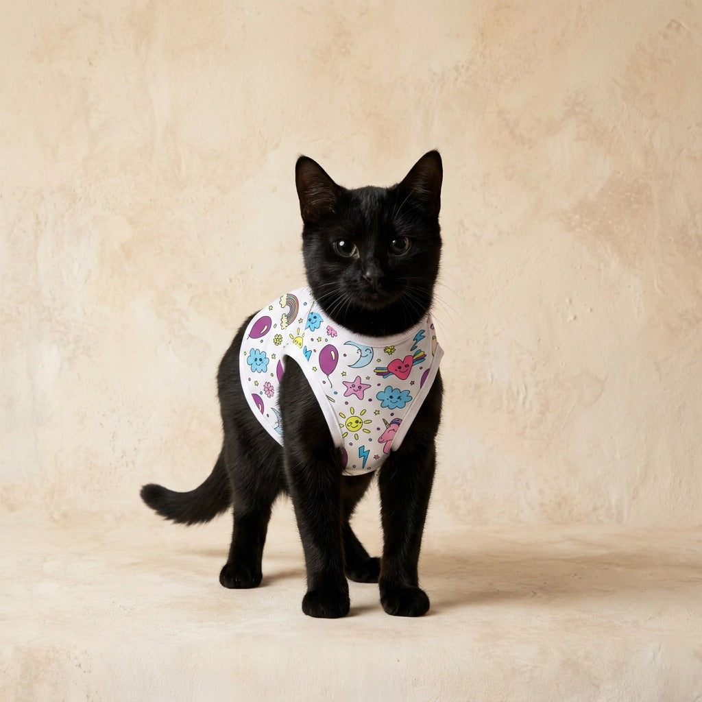 Paw Drazzel Boutique Pet's Stretchable, Printed Small Shirts