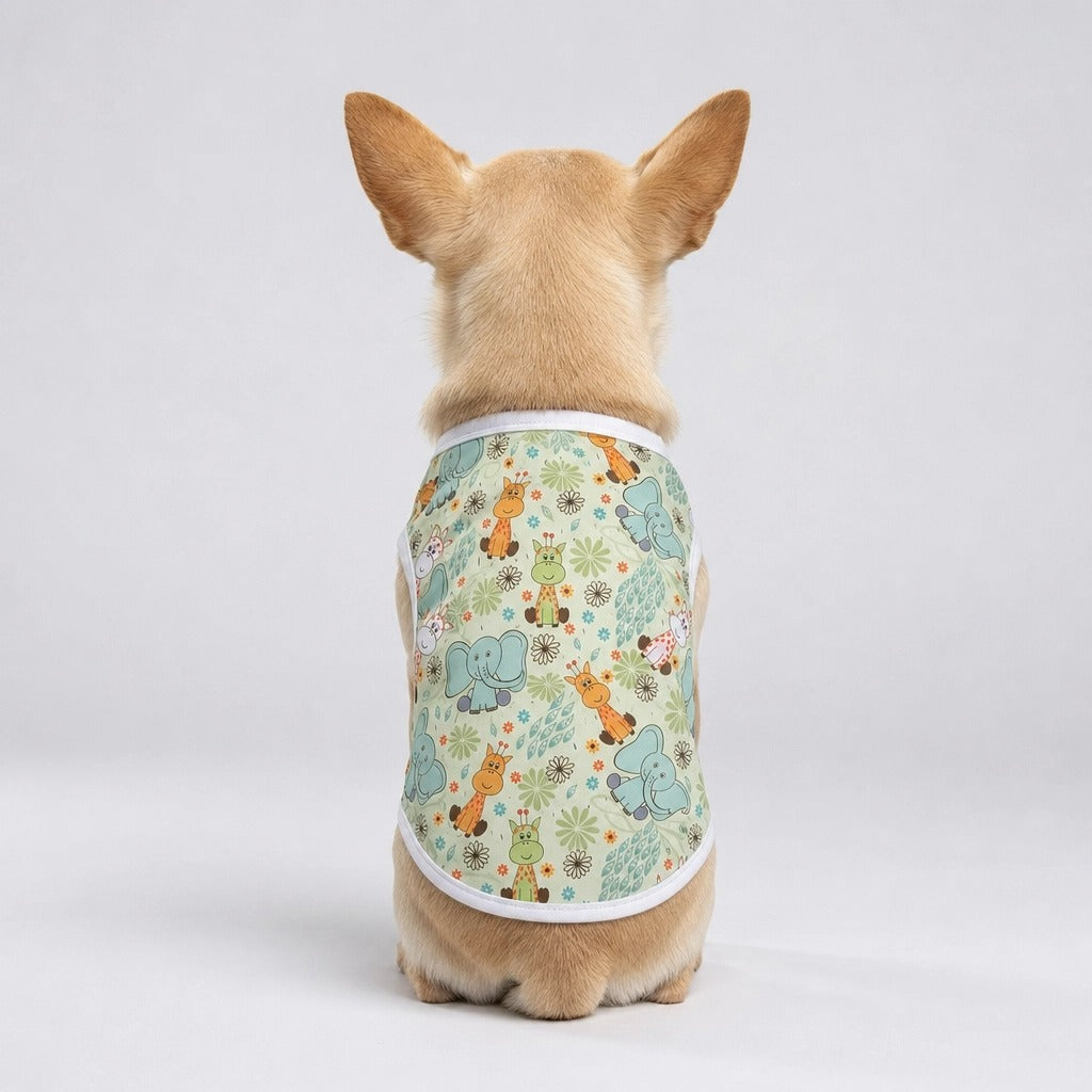 Paw Drazzel Boutique Pet's Stretchable, Printed Small Shirts