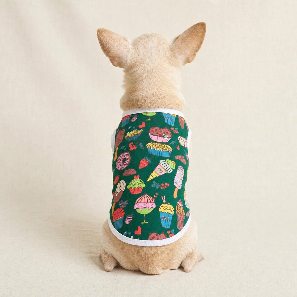 Paw Drazzel Boutique Pet's Stretchable, Printed Small Shirts