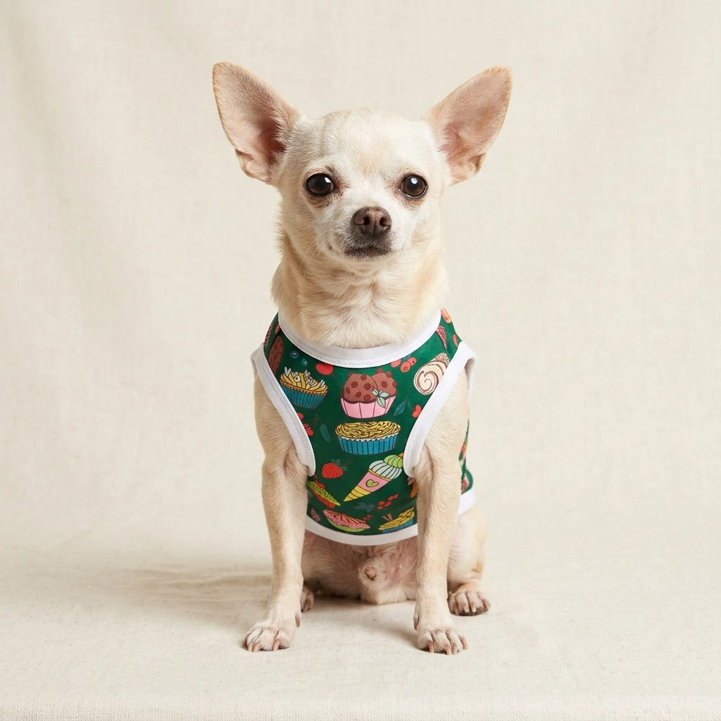 Paw Drazzel Boutique Pet's Stretchable, Printed Small Shirts