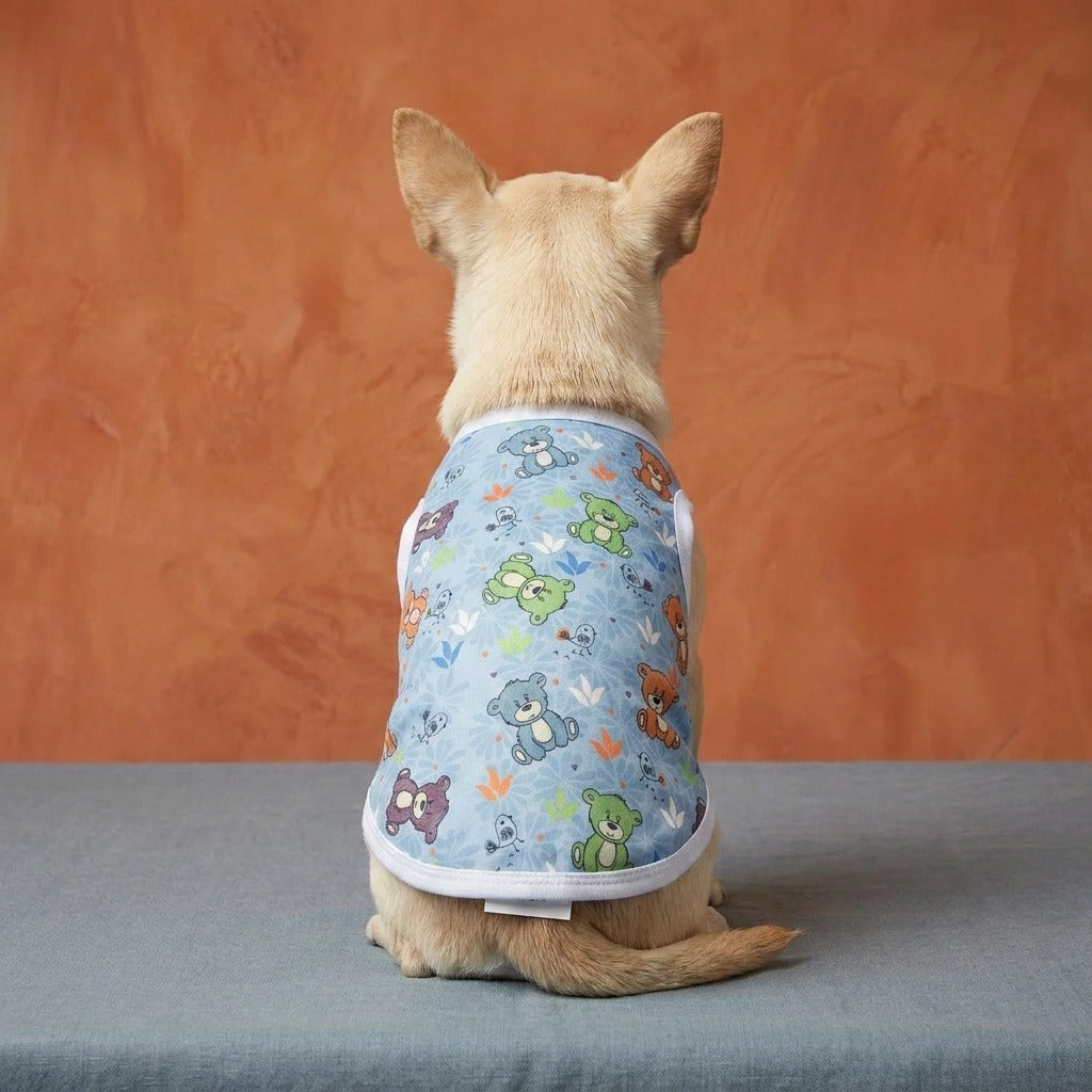 Paw Drazzel Boutique Pet's Stretchable, Printed Small Shirts