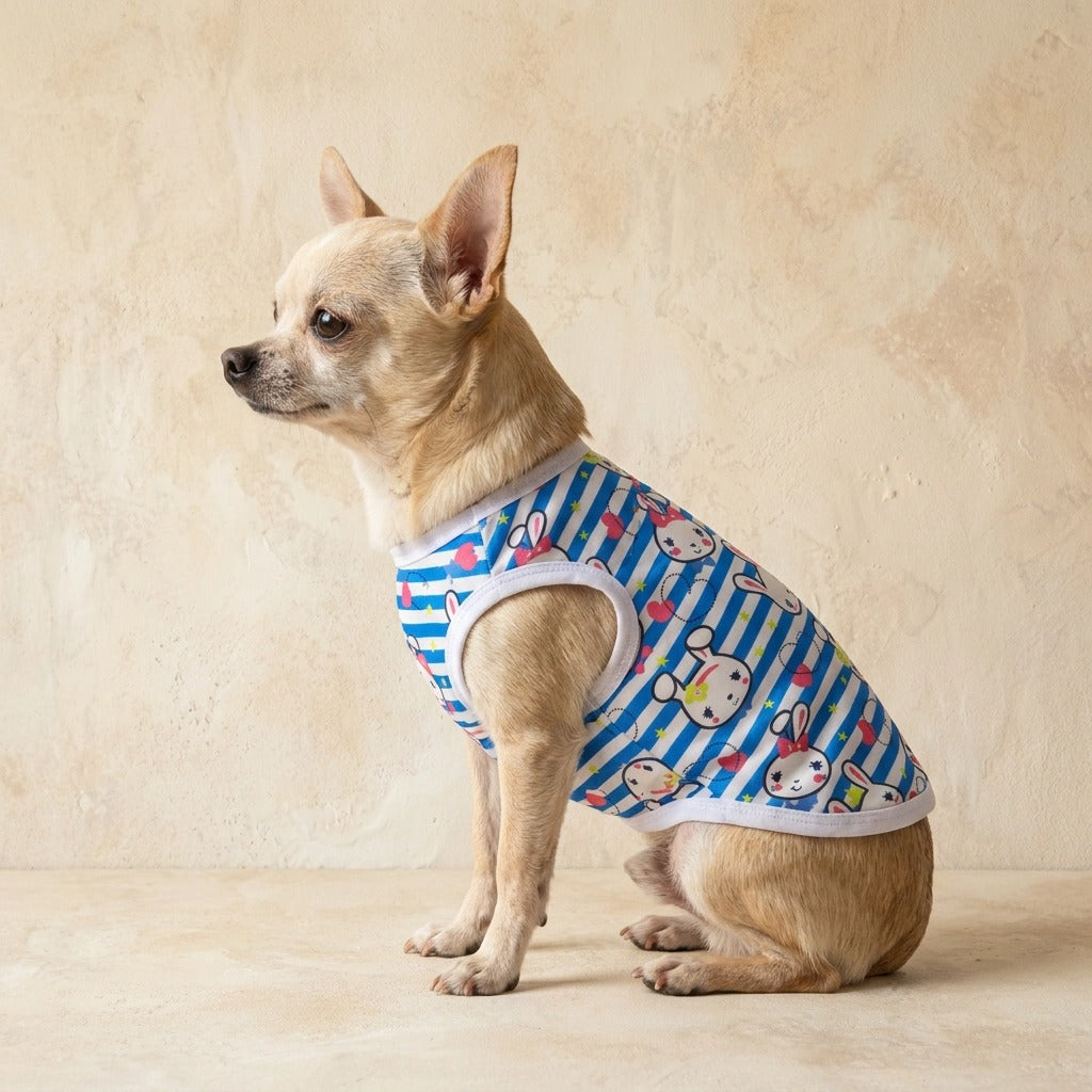 Paw Drazzel Boutique Pet's Stretchable, Printed Small Shirts