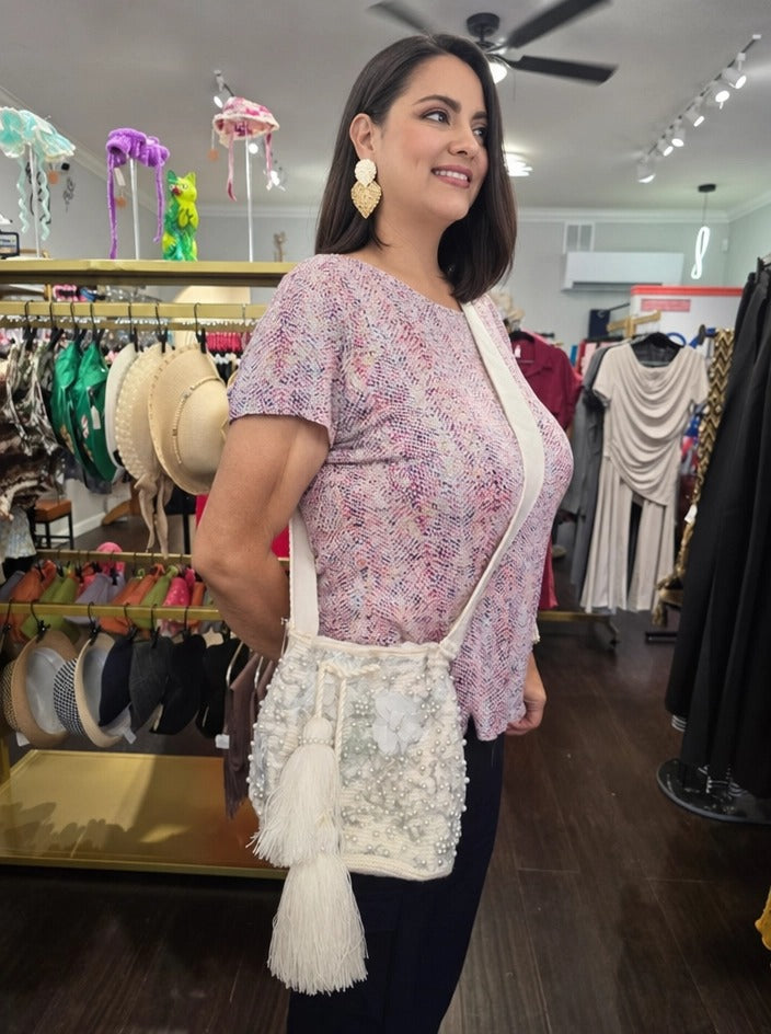 Paw Drazzel Boutique Women's, Hypoallergenic, Handmade, Versatile, Lined Interior, Wool Bucket Bag