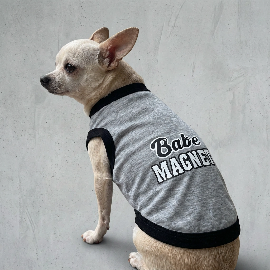 Paw Drazzel Boutique Pet's, Soft Cotton, Printed Graphic, Funny Slogan, Pet T-Shirt & Tank Tops
