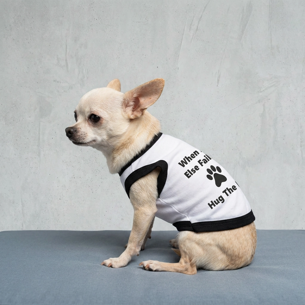 Paw Drazzel Boutique Pet's, Soft Cotton, Printed Graphic, Funny Slogan, Pet T-Shirt & Tank Tops
