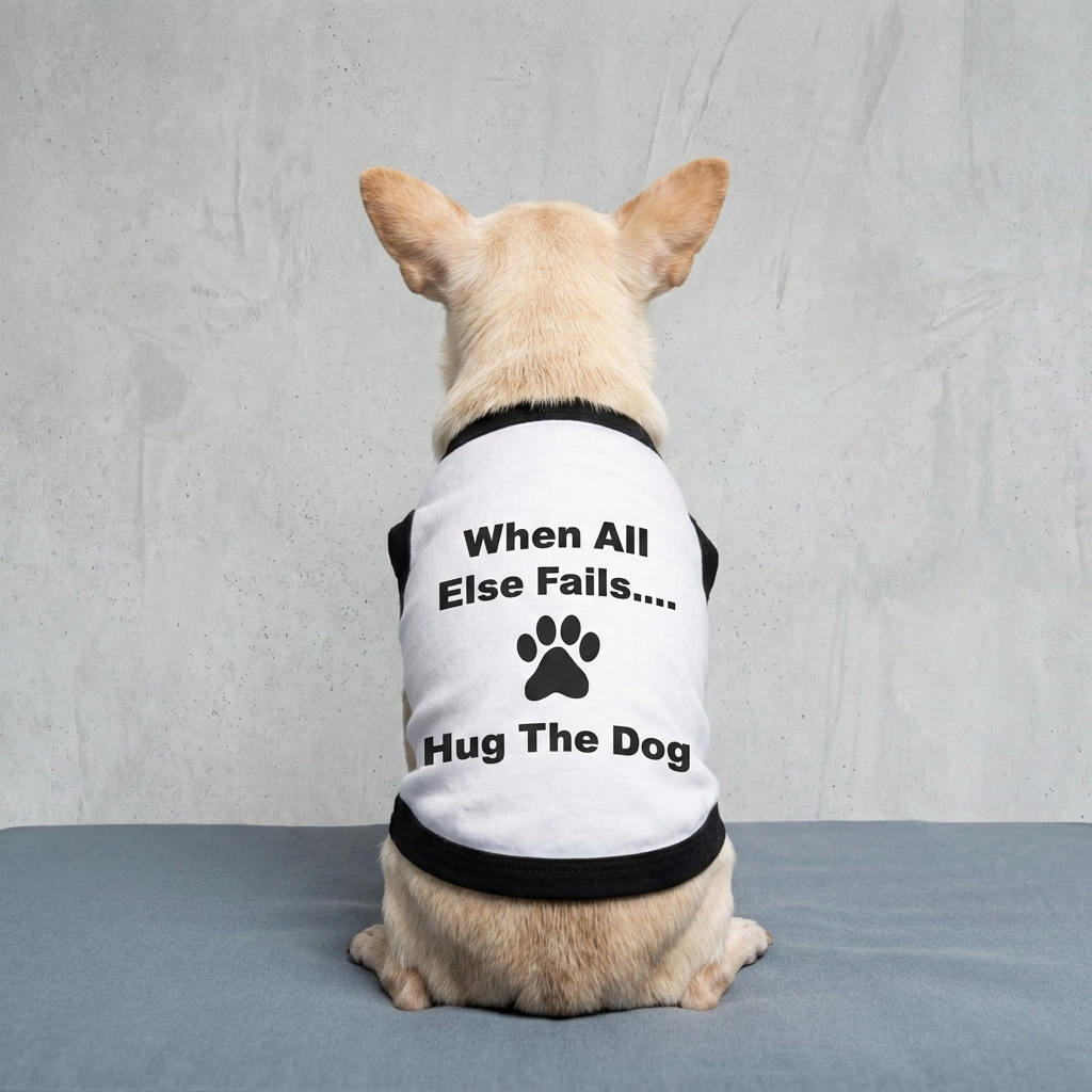 Paw Drazzel Boutique Pet's, Soft Cotton, Printed Graphic, Funny Slogan, Pet T-Shirt & Tank Tops