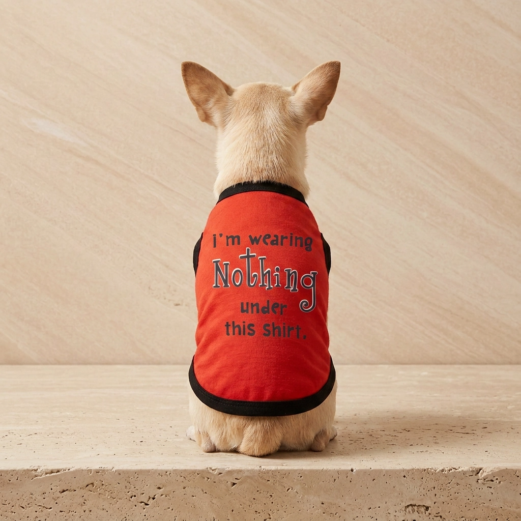 Paw Drazzel Boutique Pet's, Soft Cotton, Printed Graphic, Funny Slogan, Pet T-Shirt & Tank Tops