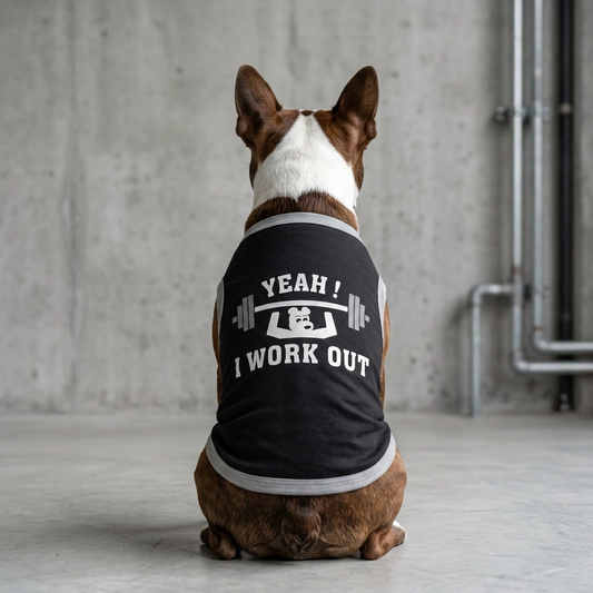 Paw Drazzel Boutique Pet's, Soft Cotton, Printed Graphic, Funny Slogan, Large Pet T-Shirt & Tank Tops