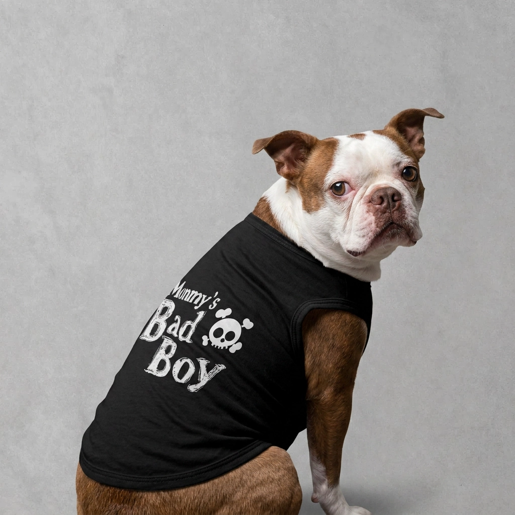 Paw Drazzel Boutique Pet's, Soft Cotton, Printed Graphic, Funny Slogan, Large Pet T-Shirt & Tank Tops
