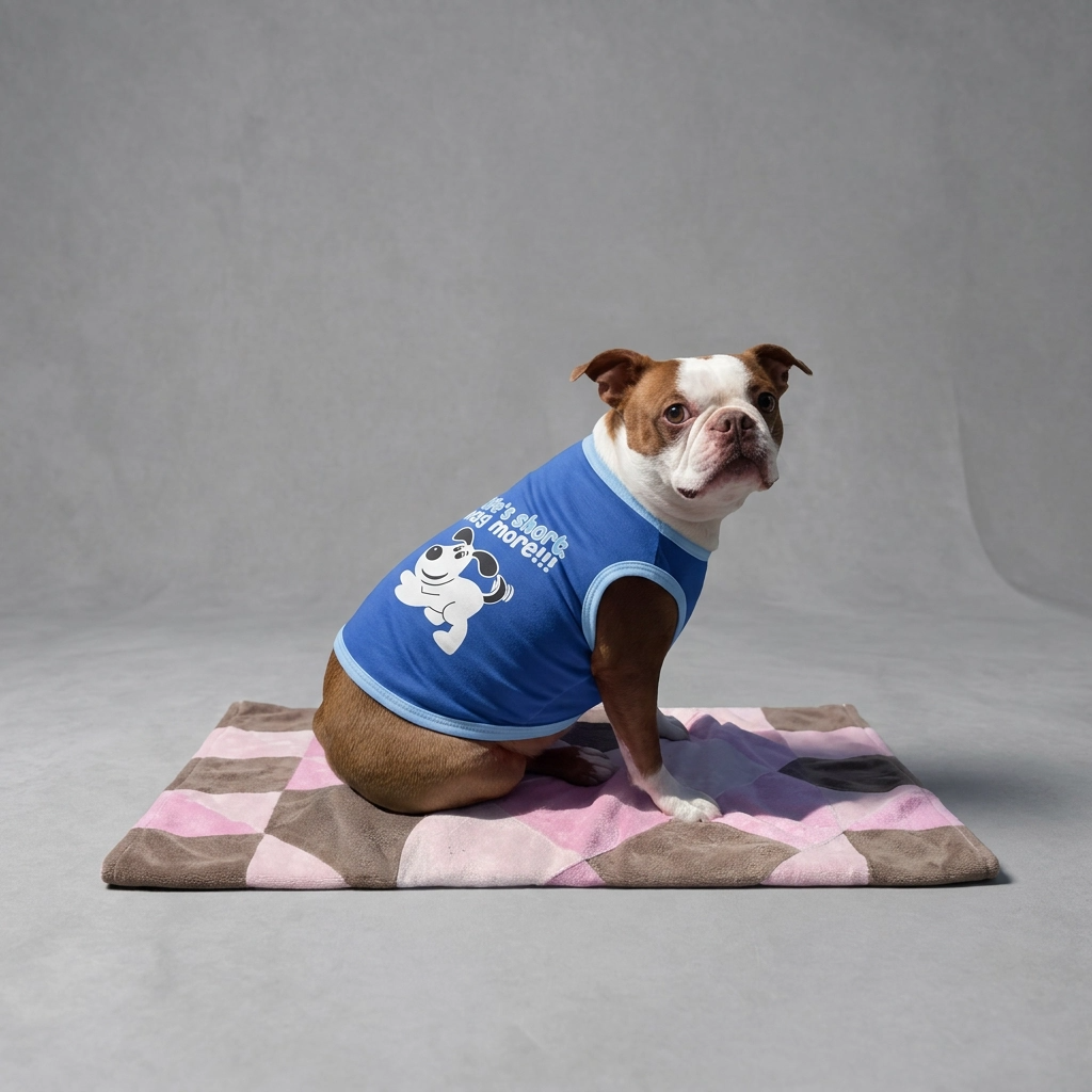 Paw Drazzel Boutique Pet's, Soft Cotton, Printed Graphic, Funny Slogan, Large Pet T-Shirt & Tank Tops
