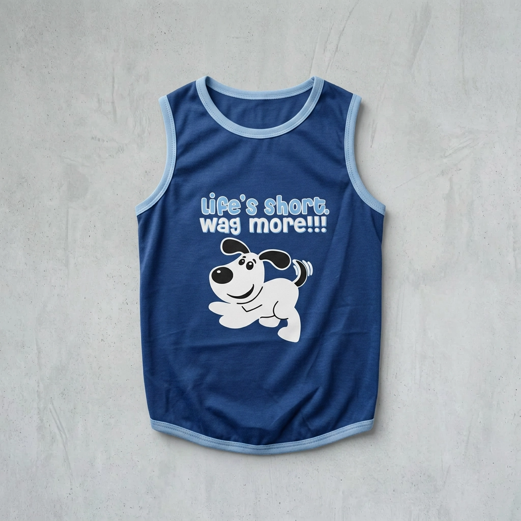 Paw Drazzel Boutique Pet's, Soft Cotton, Printed Graphic, Funny Slogan, Large Pet T-Shirt & Tank Tops