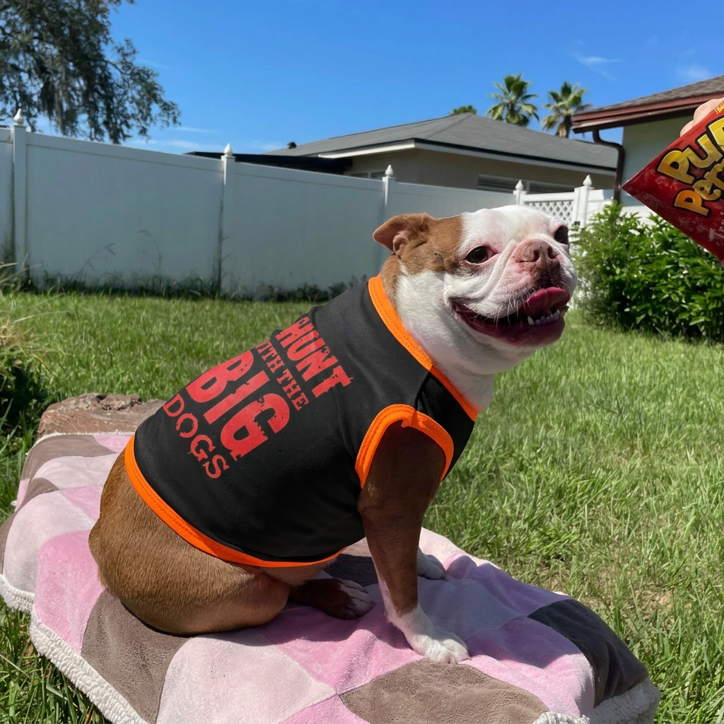 Paw Drazzel Boutique Pet's, Soft Cotton, Printed Graphic, Funny Slogan, Large Pet T-Shirt & Tank Tops