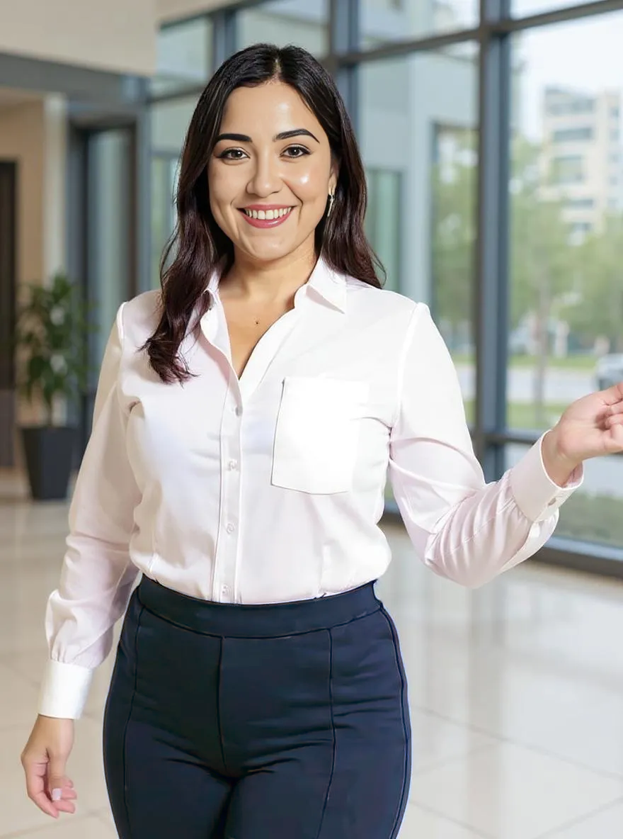 Paw Drazzel Boutique Women's High-Waisted, Slim Fit, Clean Front, Ankle Dress Pants