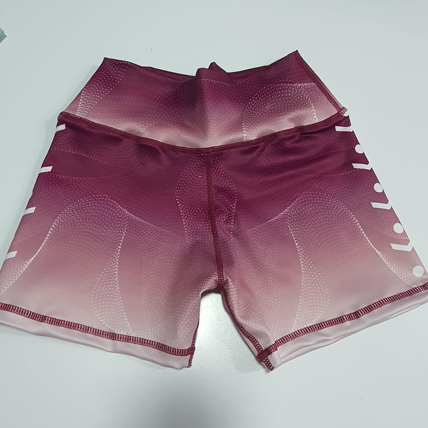 Paw Drazzel Boutique Women's Athletic Wear, One piece, Short-Leg, High Waist, Printed Workout Shorts