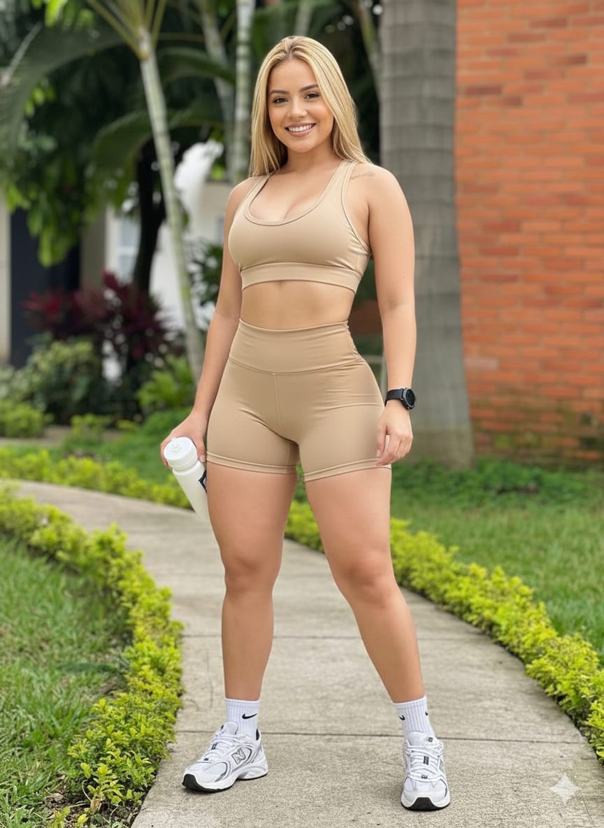 Paw Drazzel Boutique Women's Athletic Wear, Two-Piece, Short-Leg, Sports Bra, High Waist, Workout Set