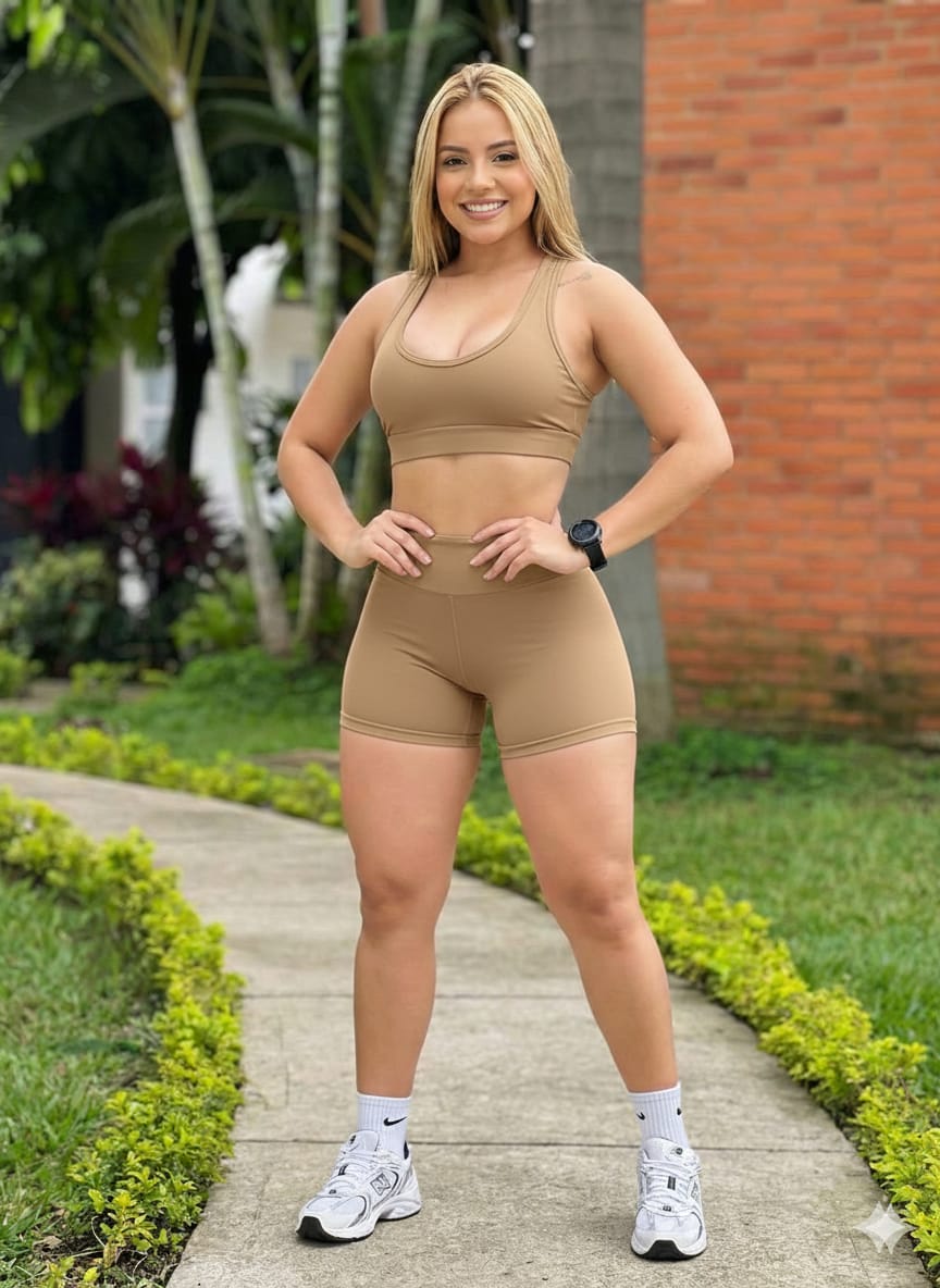 Paw Drazzel Boutique Women's Athletic Wear, Two-Piece, Short-Leg, Sports Bra, High Waist, Workout Set