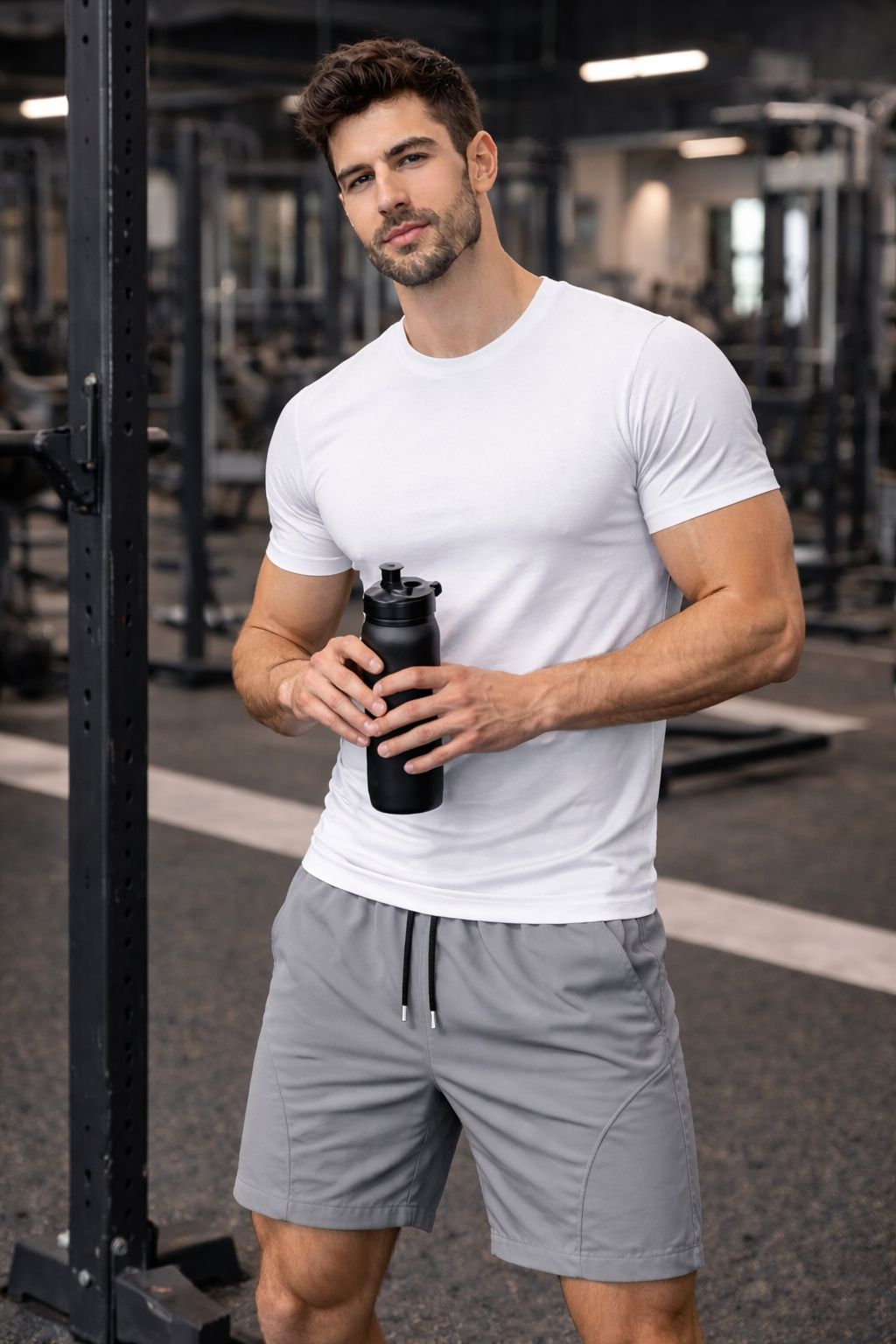 Paw Drazzel Boutique Men's Athletic Wear, One piece, Adjustable Drawstring, Short-Leg, High Waist, Running Shorts
